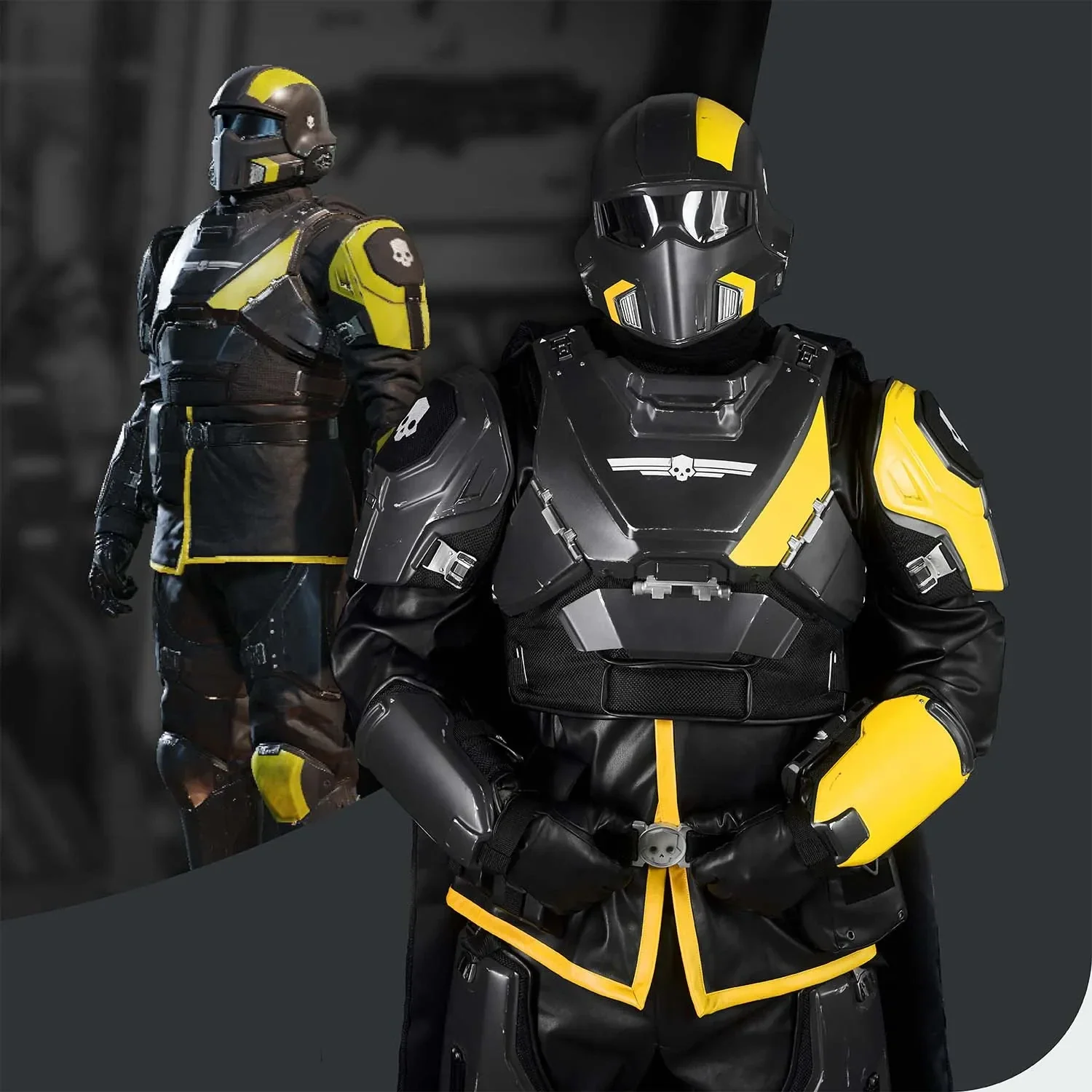 Helldivers B-01 Cosplay Costume - Left Line - Image 3