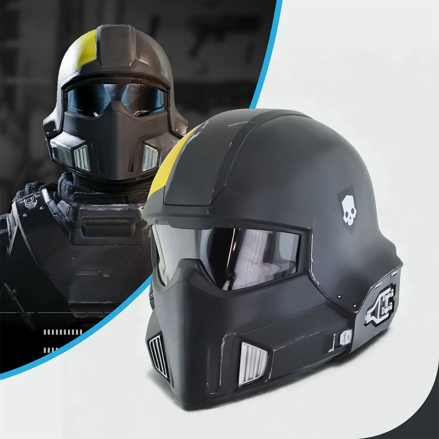 Helldivers B-01 Tactical Helmet - Right Line - Image 6