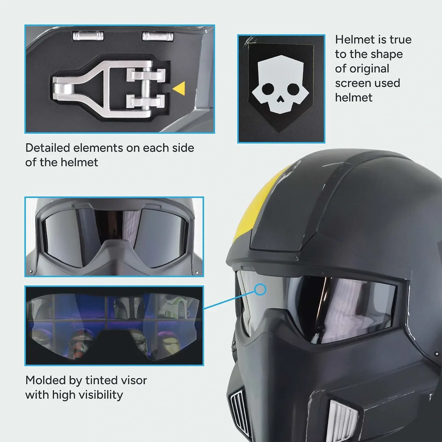 Helldivers B-01 Tactical Helmet - Right Line - Image 7