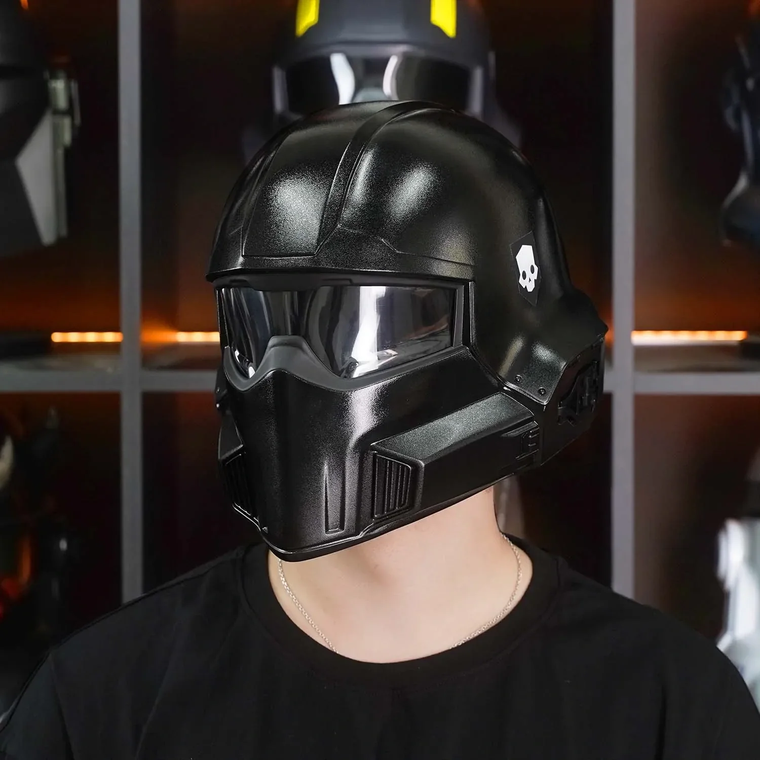 Helldivers 2 B-22 Helmet - Black - Image 2