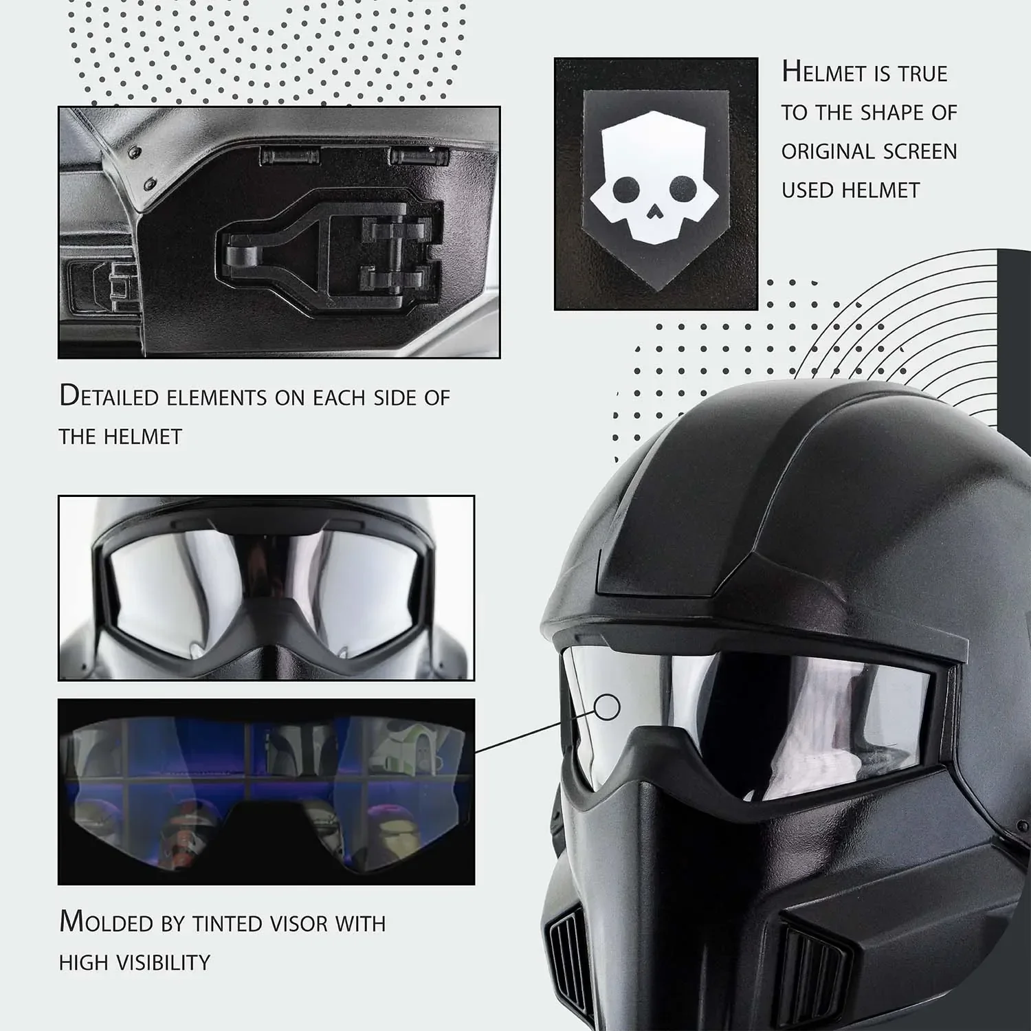 Helldivers 2 B-22 Helmet - Black - Image 8