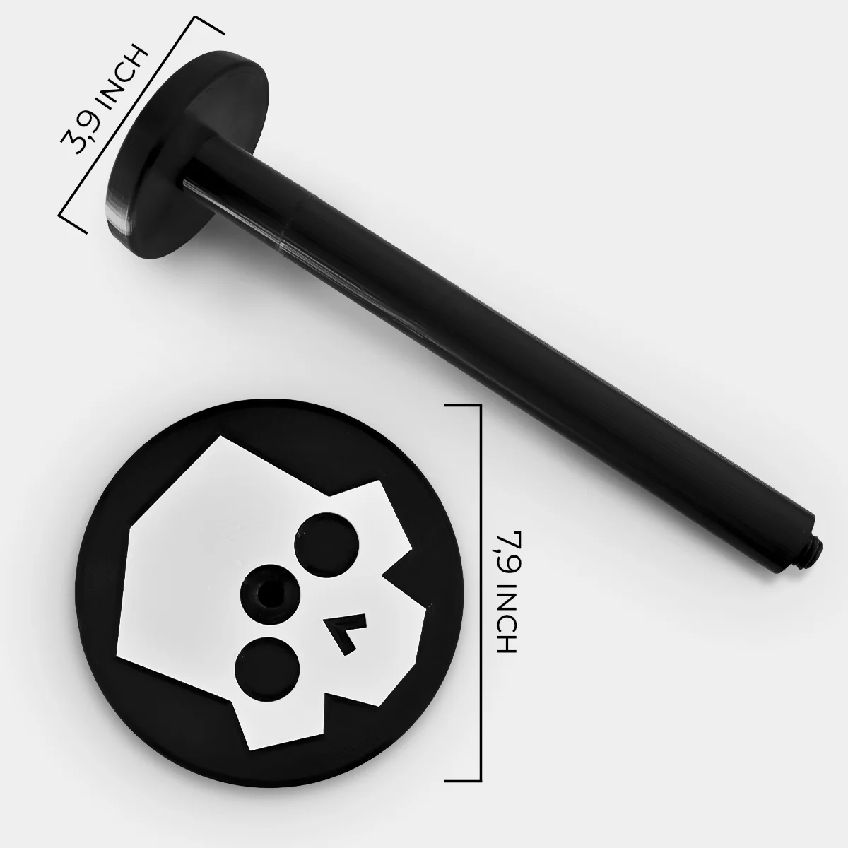 Helmet Stand - Black with Helldivers Logo - Image 4