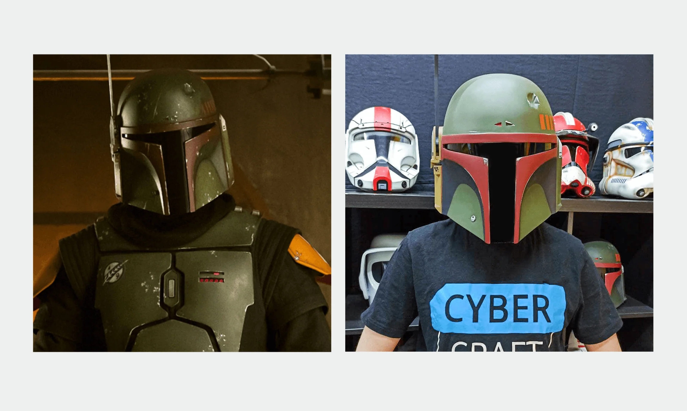 Boba Fett - Classic New Helmet with LED - Image 3