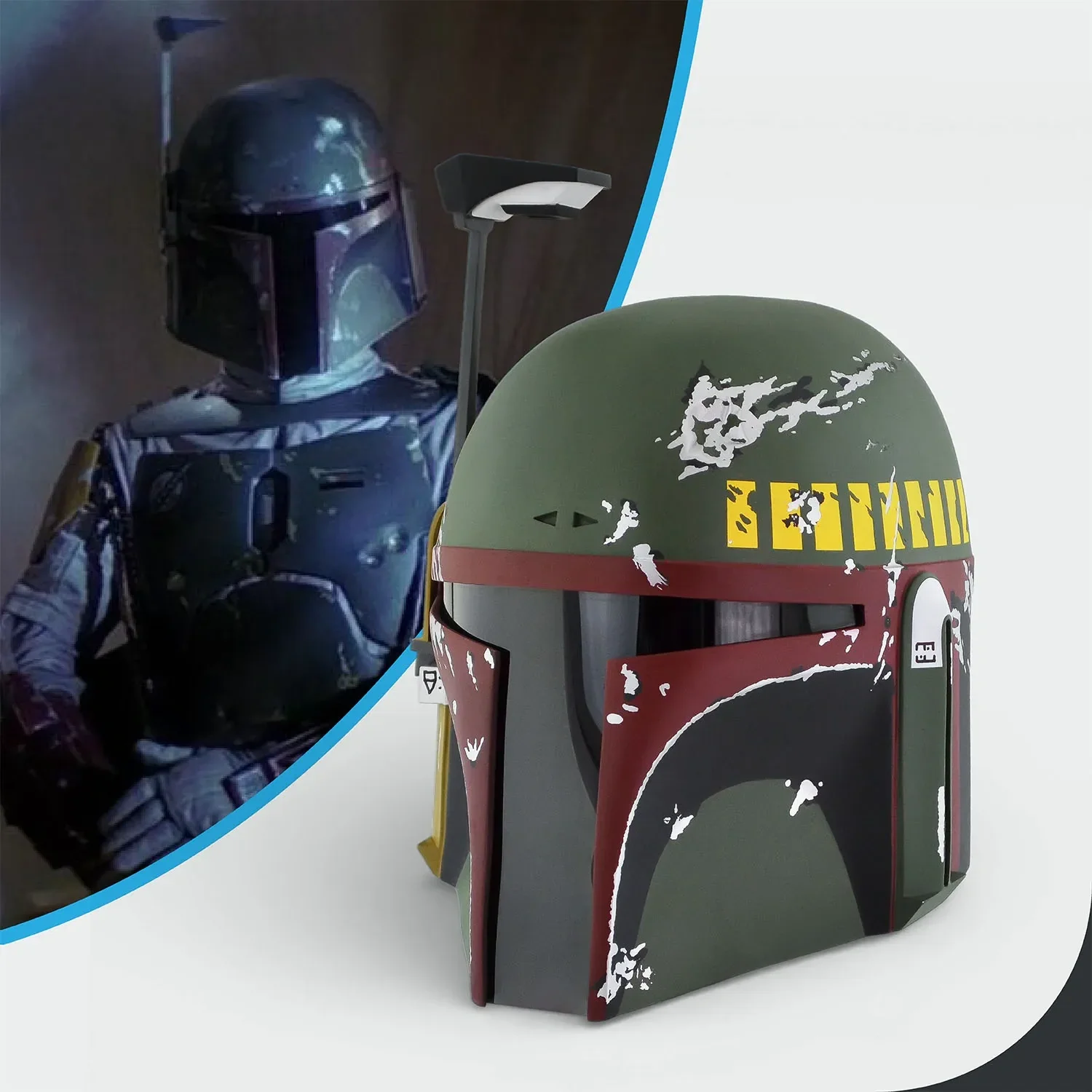 Boba Fett - Classic Old Helmet with LED - Image 7