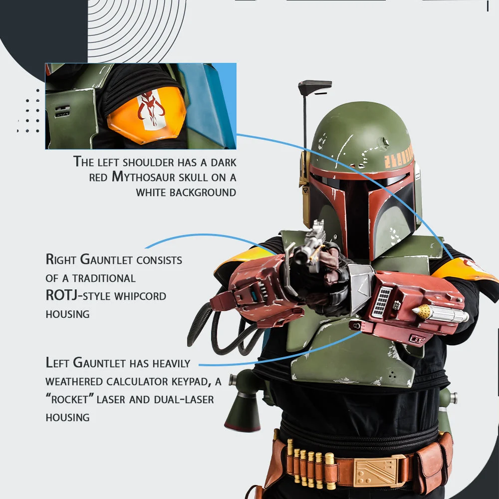 Boba Fett Cosplay Armor Costume - Image 5