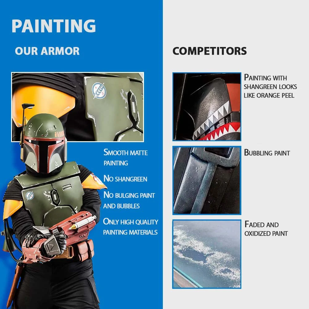 Boba Fett Cosplay Armor Costume - Image 6