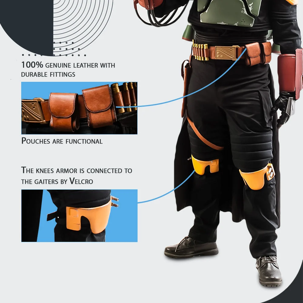 Boba Fett Cosplay Armor Costume - Image 7
