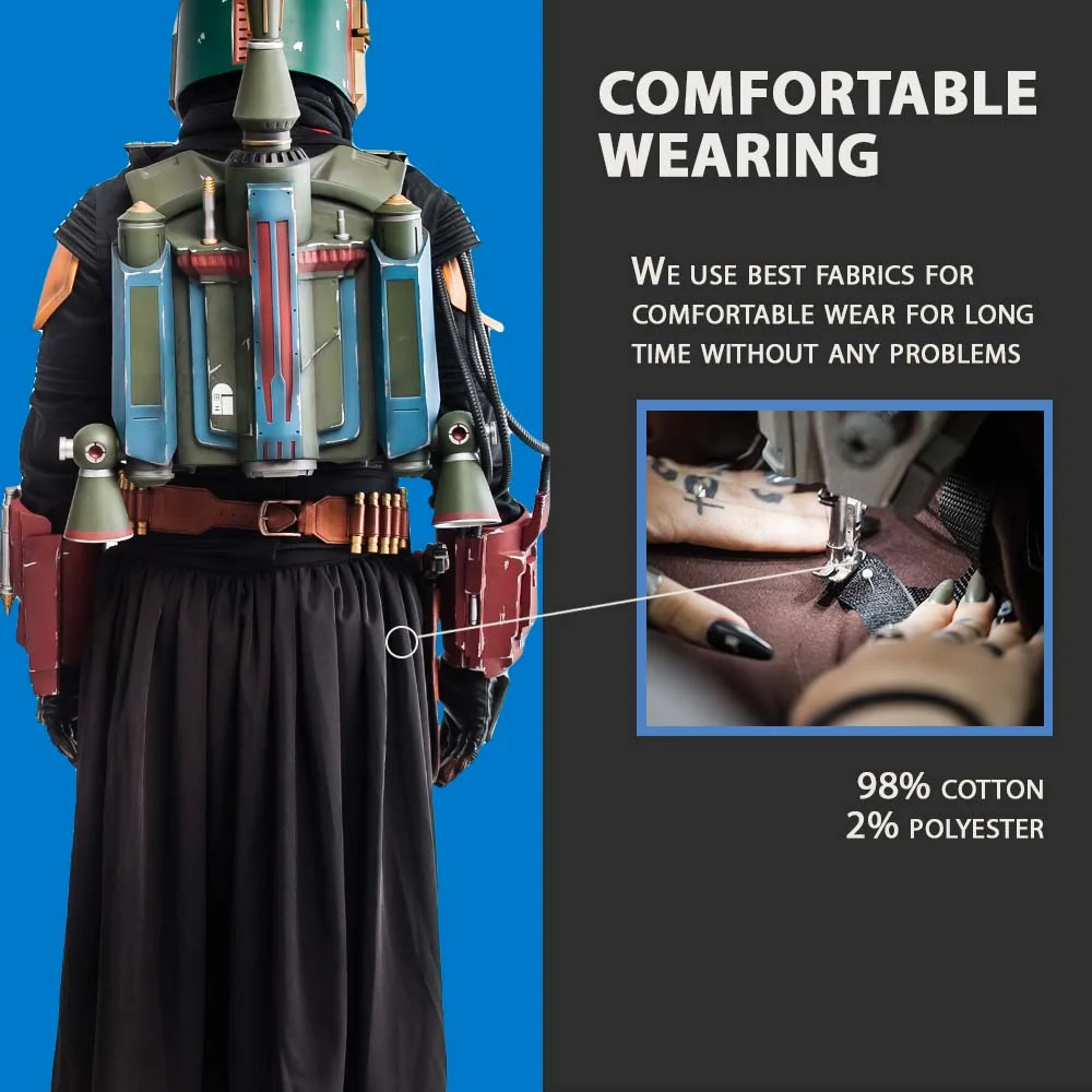 Boba Fett Cosplay Armor Costume - Image 8