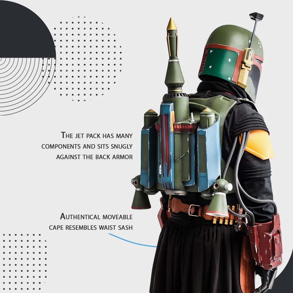 Boba Fett Cosplay Armor Costume - Image 9