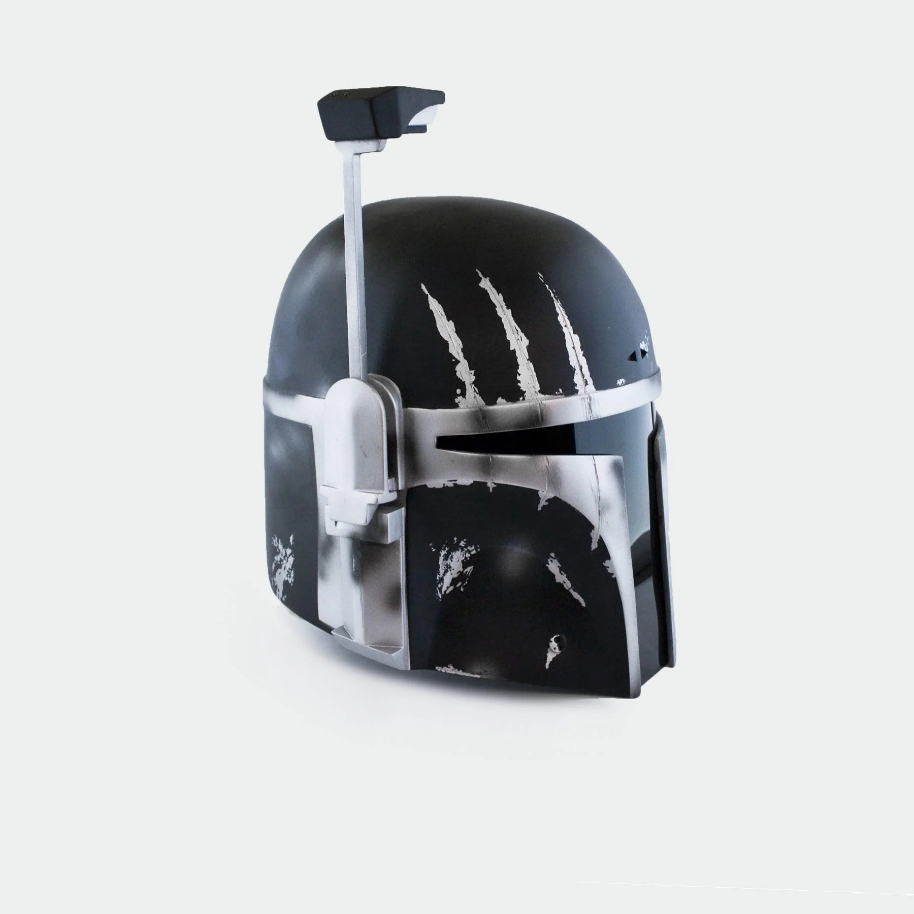 Boba Fett - Custom Black Helmet with LED - Image 11