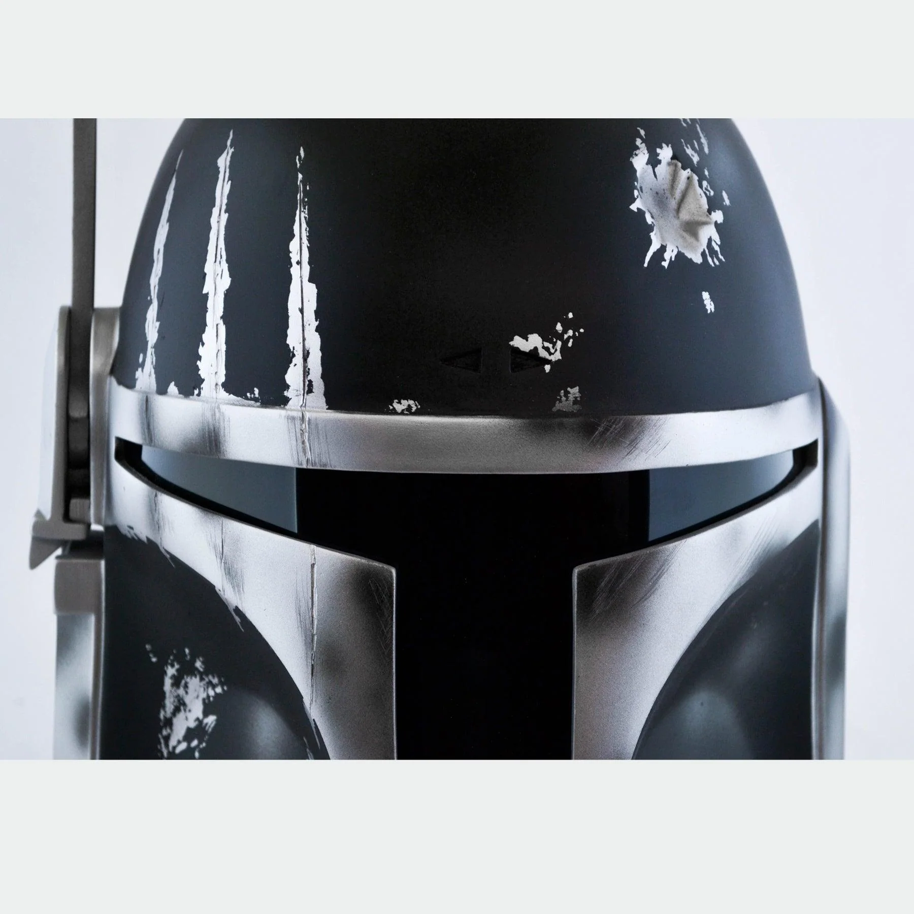 Boba Fett - Custom Black Helmet with LED - Image 13