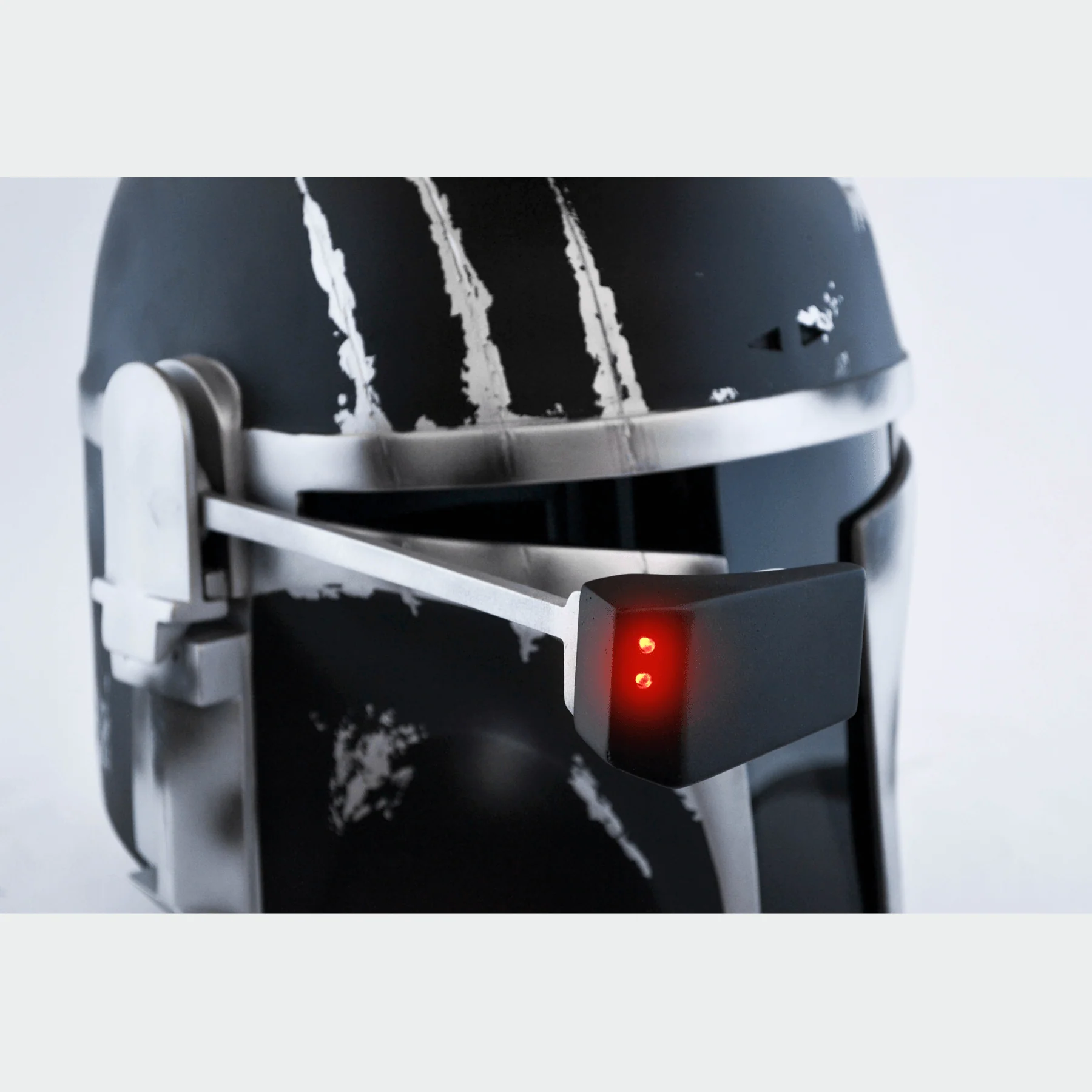 Boba Fett - Custom Black Helmet with LED - Image 3