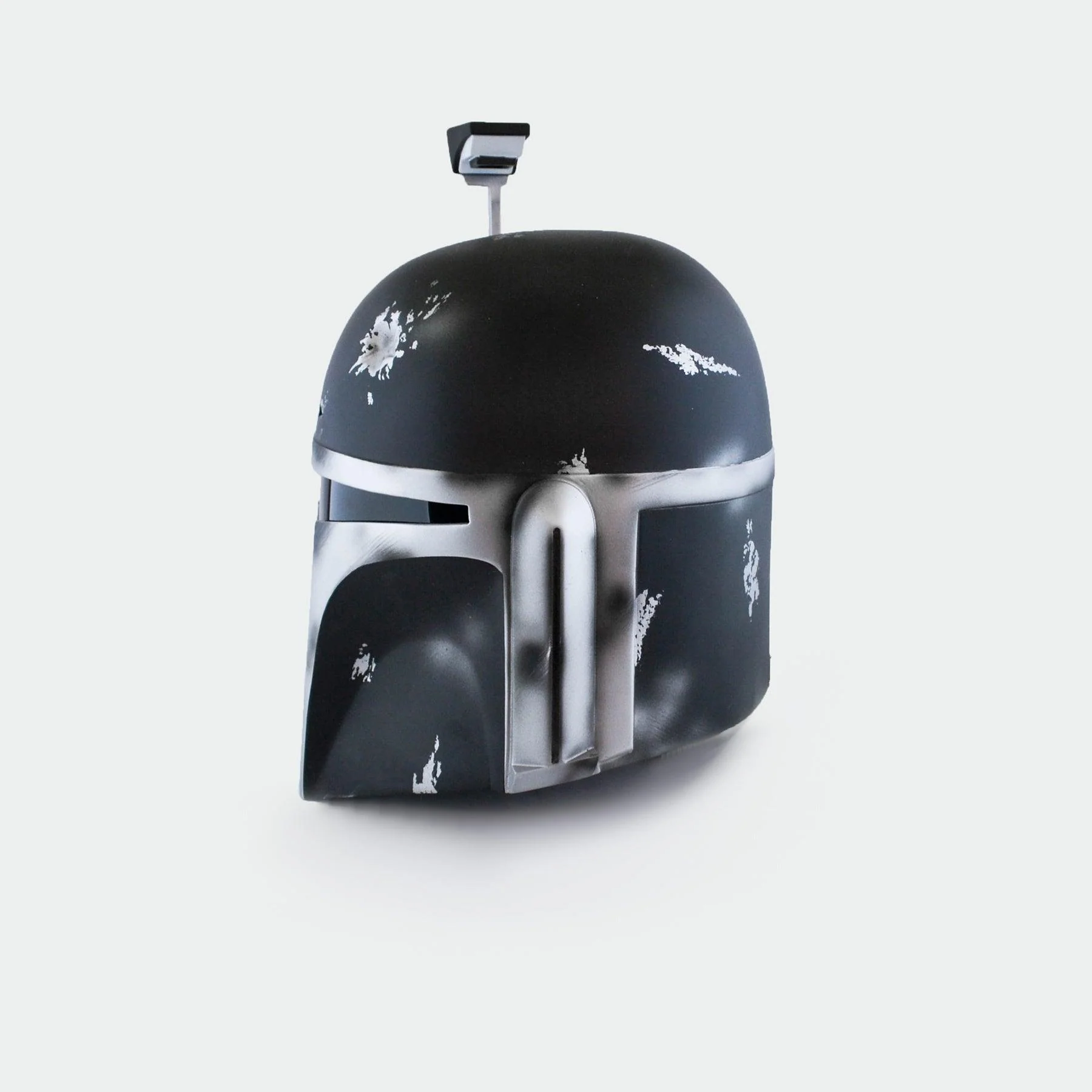 Boba Fett - Custom Black Helmet with LED - Image 6