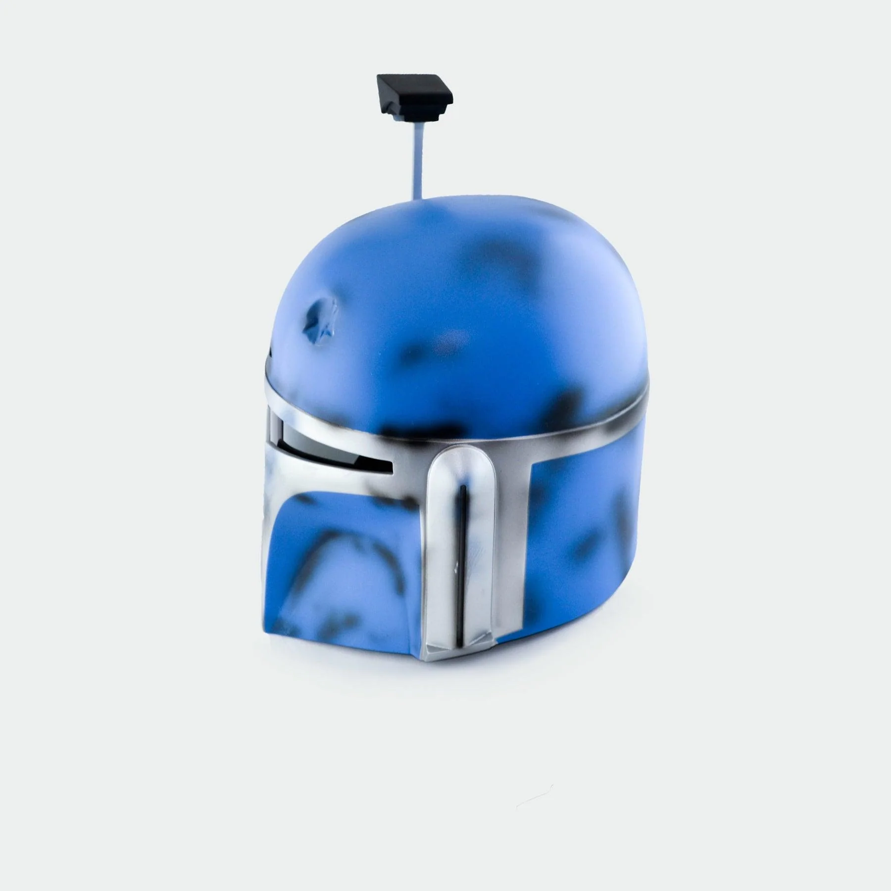 Boba Fett - Custom Blue Helmet with LED - Image 5