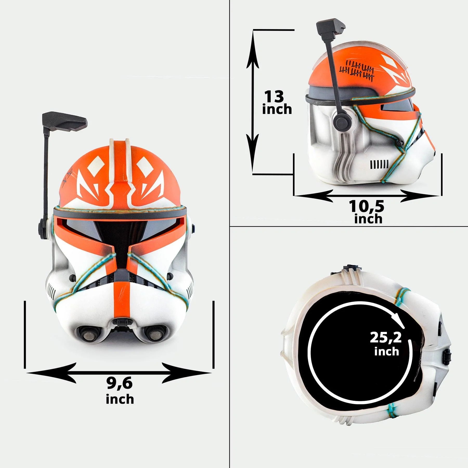 Captain Rex Realistic - Ahsoka Helmet - Image 3
