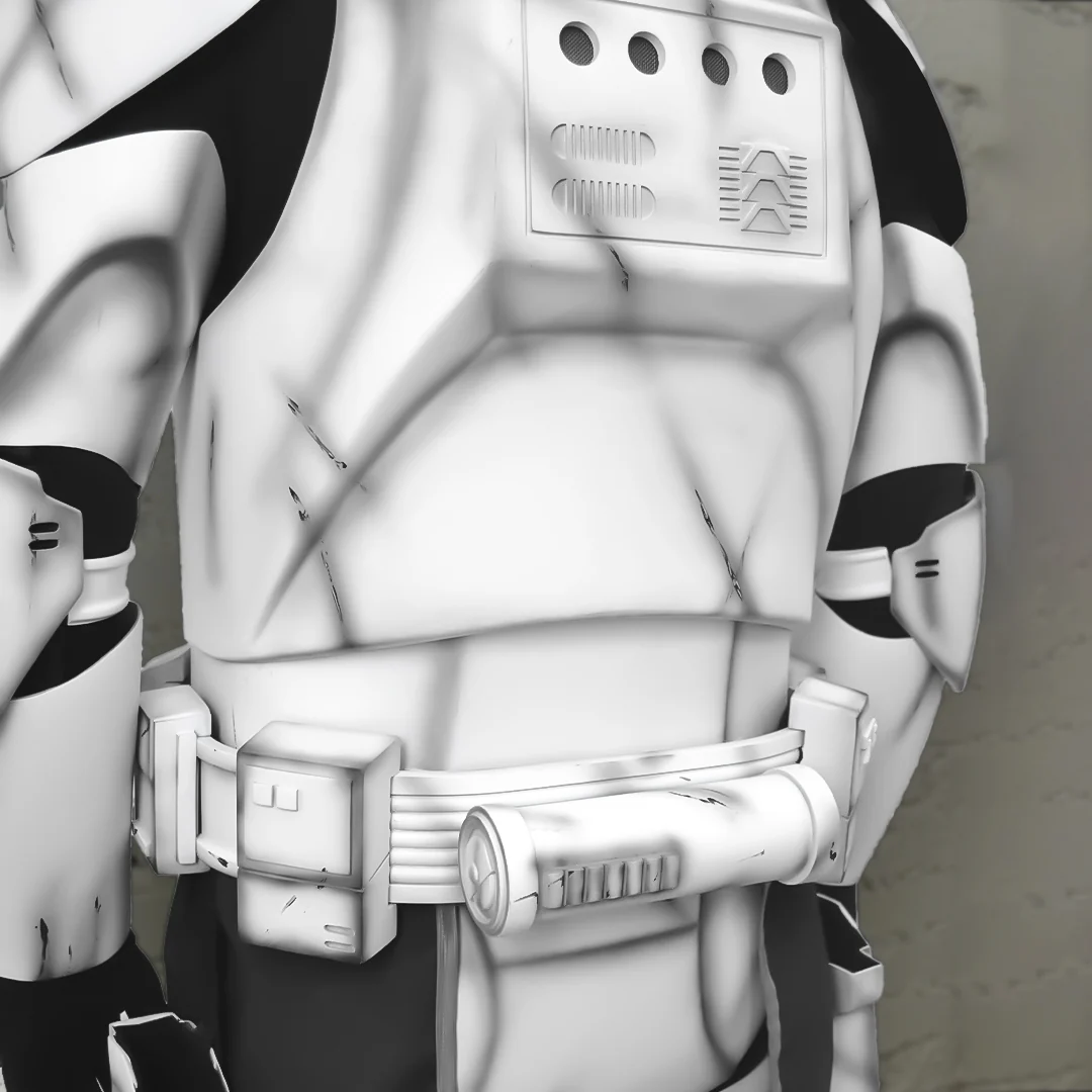 Clone with Kama - Damage Cosplay Armor Costume - Image 3