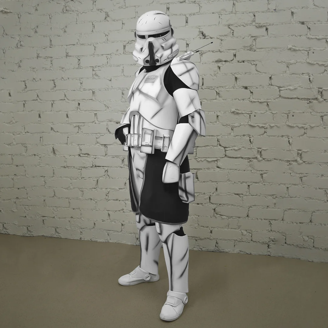 Clone with Kama - Damage Cosplay Armor Costume - Image 5