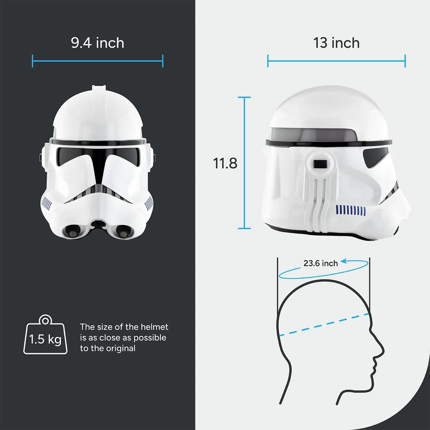 Clone 2 - Classic Clean Helmet - Image 11