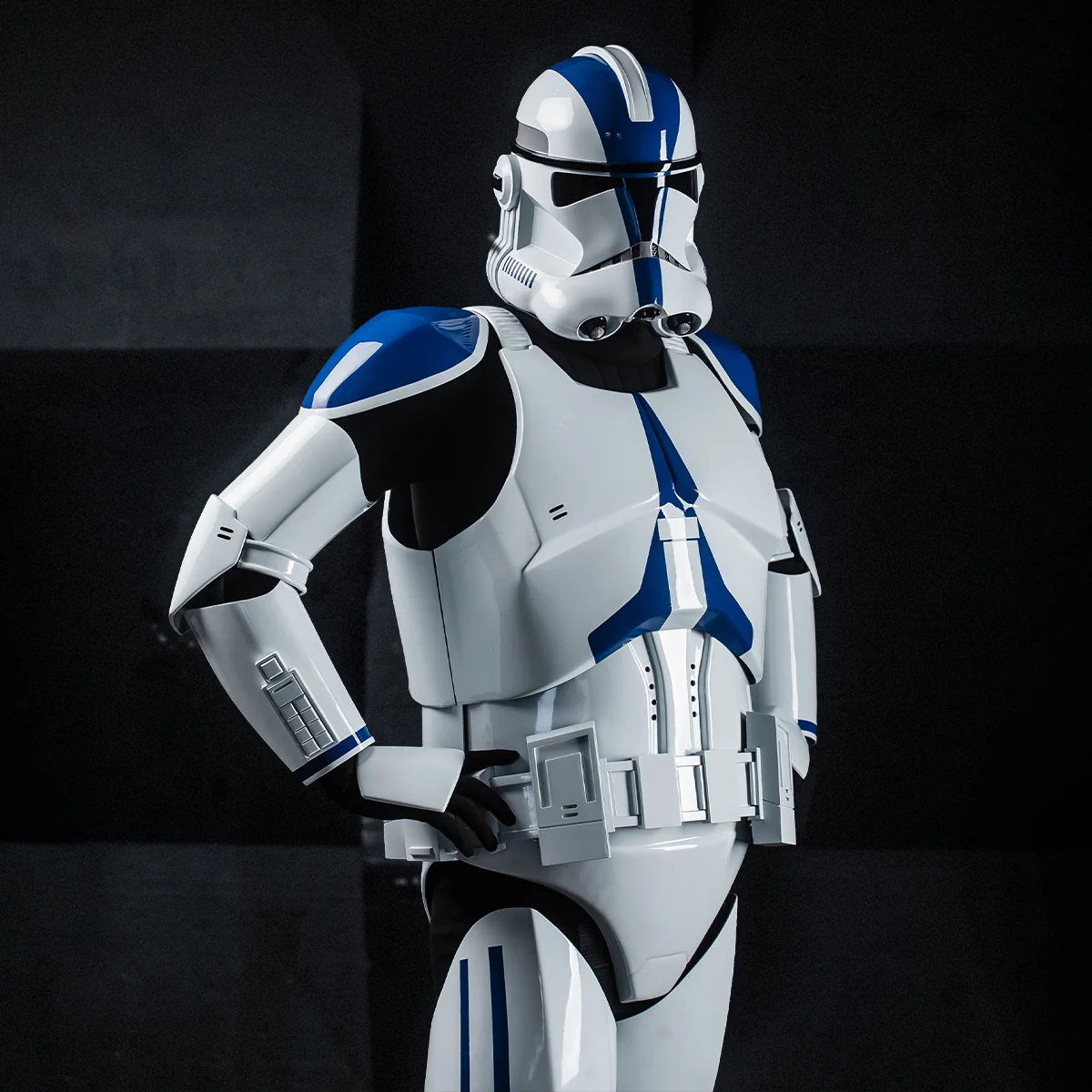 501 Legion Clean Clone Trooper Cosplay Armor Costume - Image 9