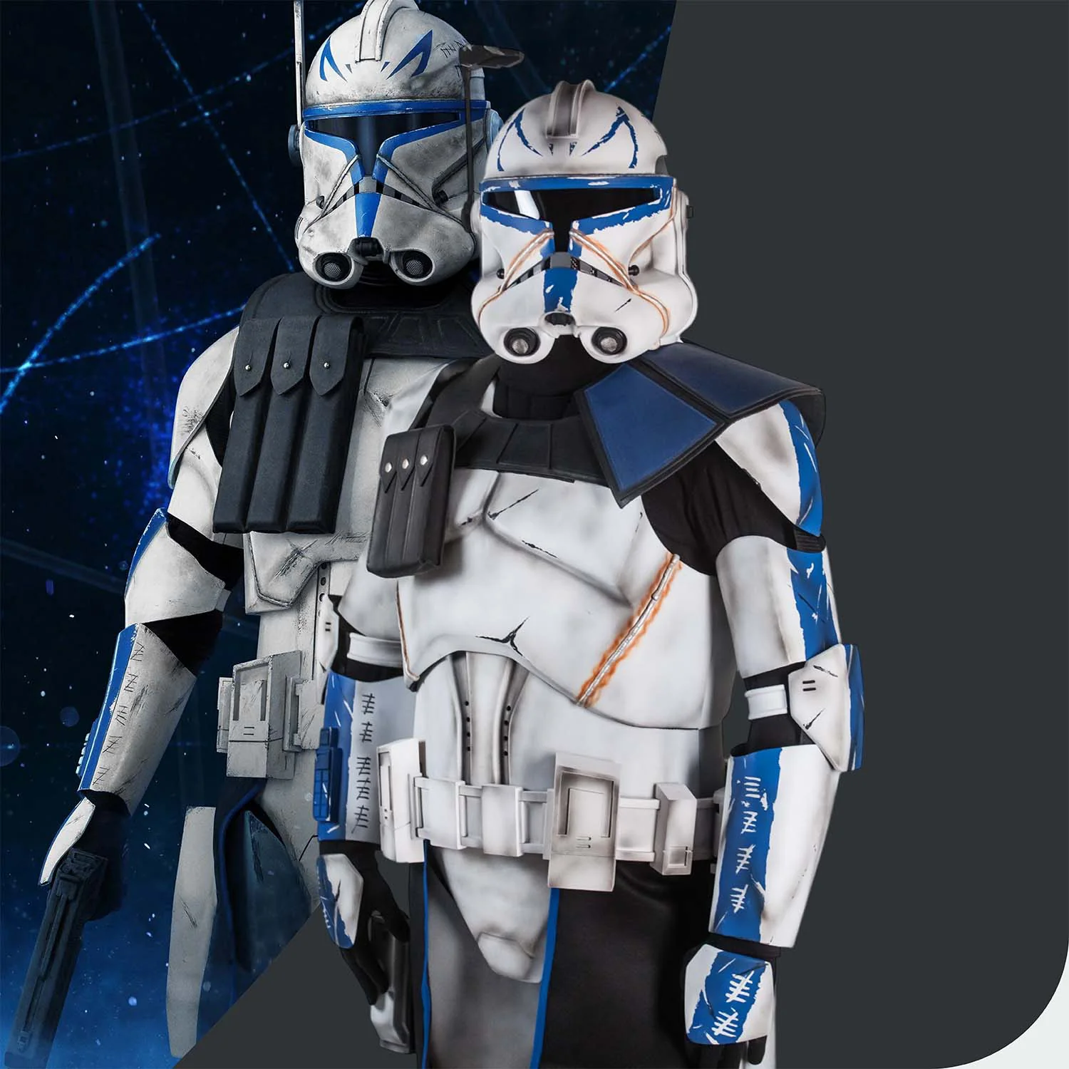 Captain Rex Realistic Clone Trooper Cosplay Armor Costume - Image 3