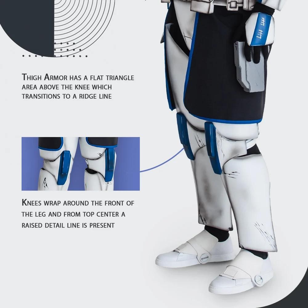 Captain Rex Clone Trooper Cosplay Armor Costume - Image 5