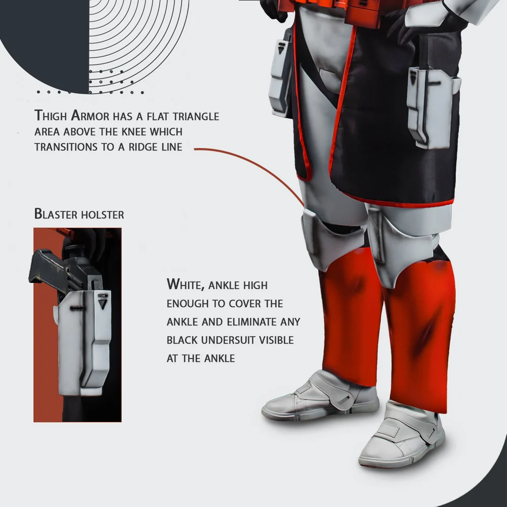 Commander Thorn Clone Trooper Cosplay Armor Costume - Image 5