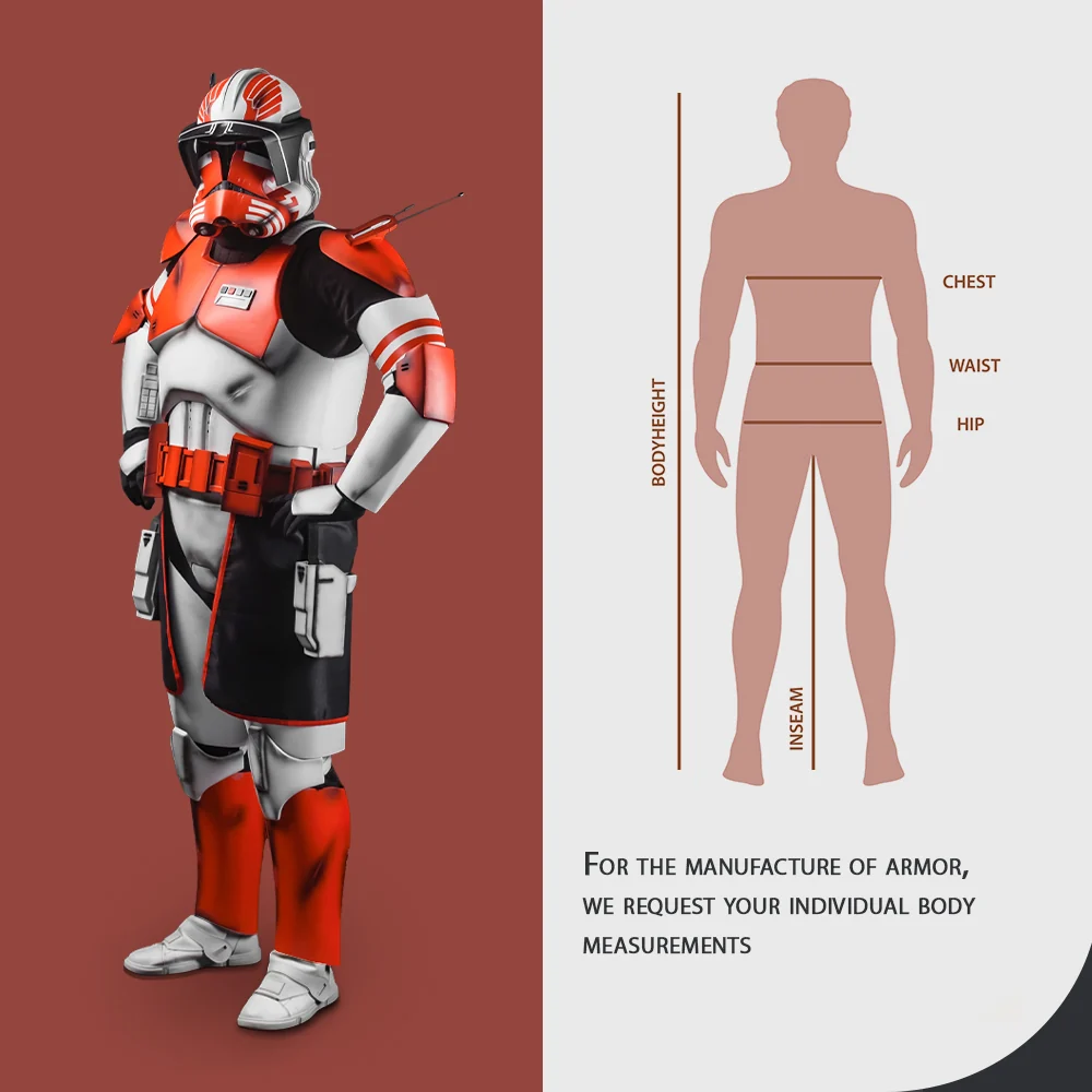Commander Thorn Clone Trooper Cosplay Armor Costume - Image 9