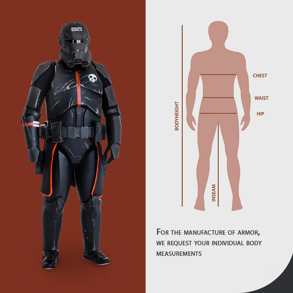 Echo Bad Batch Clone Trooper Cosplay Armor Costume - Image 7