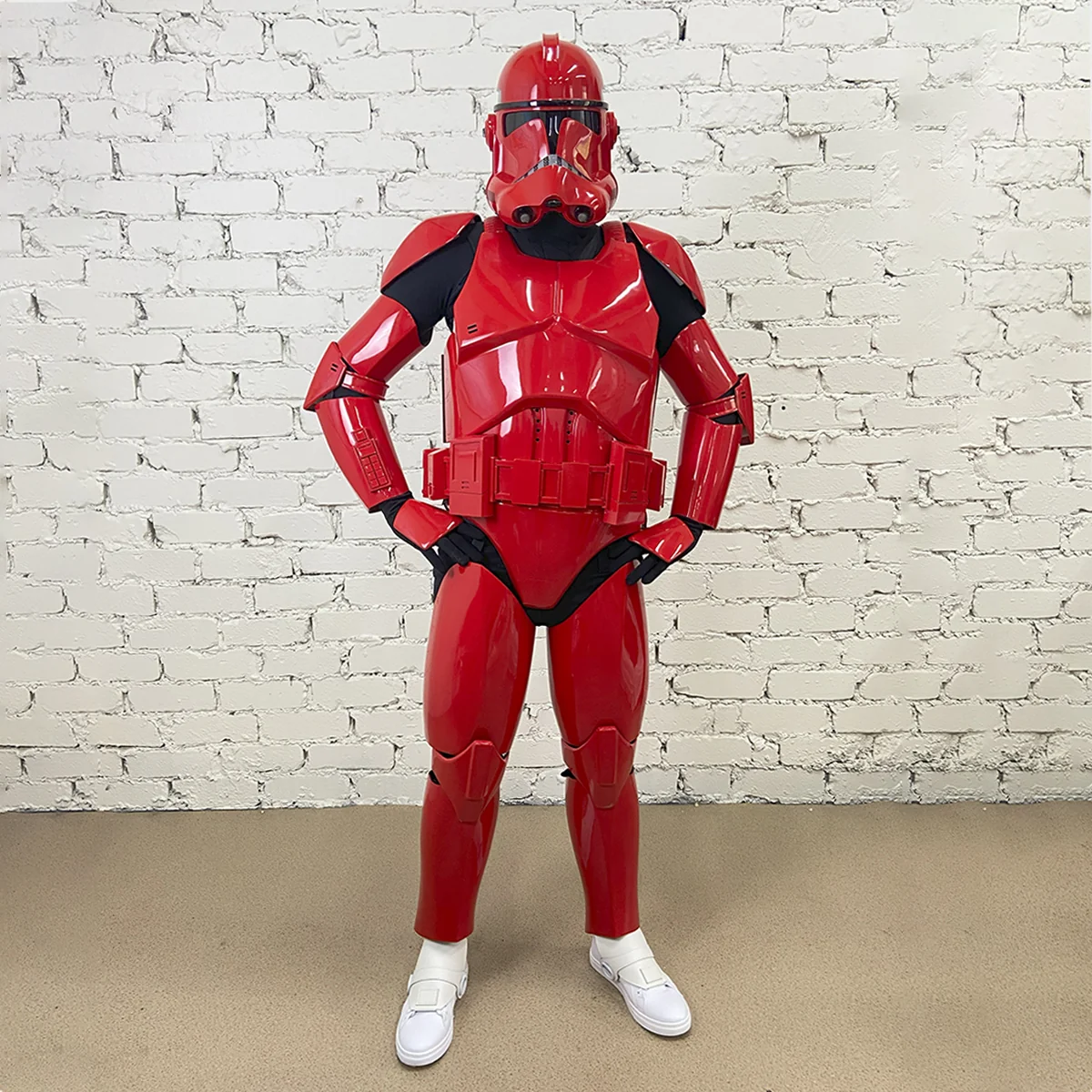 Red Clone Trooper Cosplay Armor Costume - Image 4