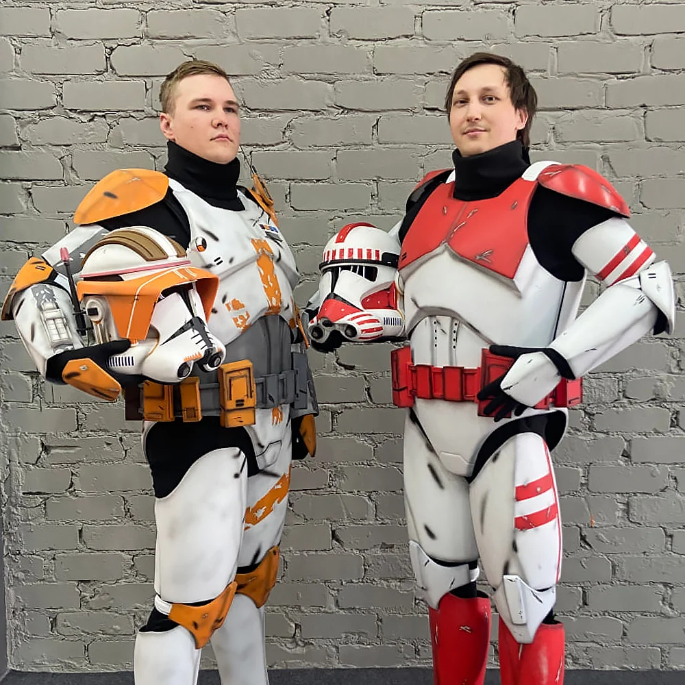 Shock Clone Trooper Cosplay Armor Costume - Image 7