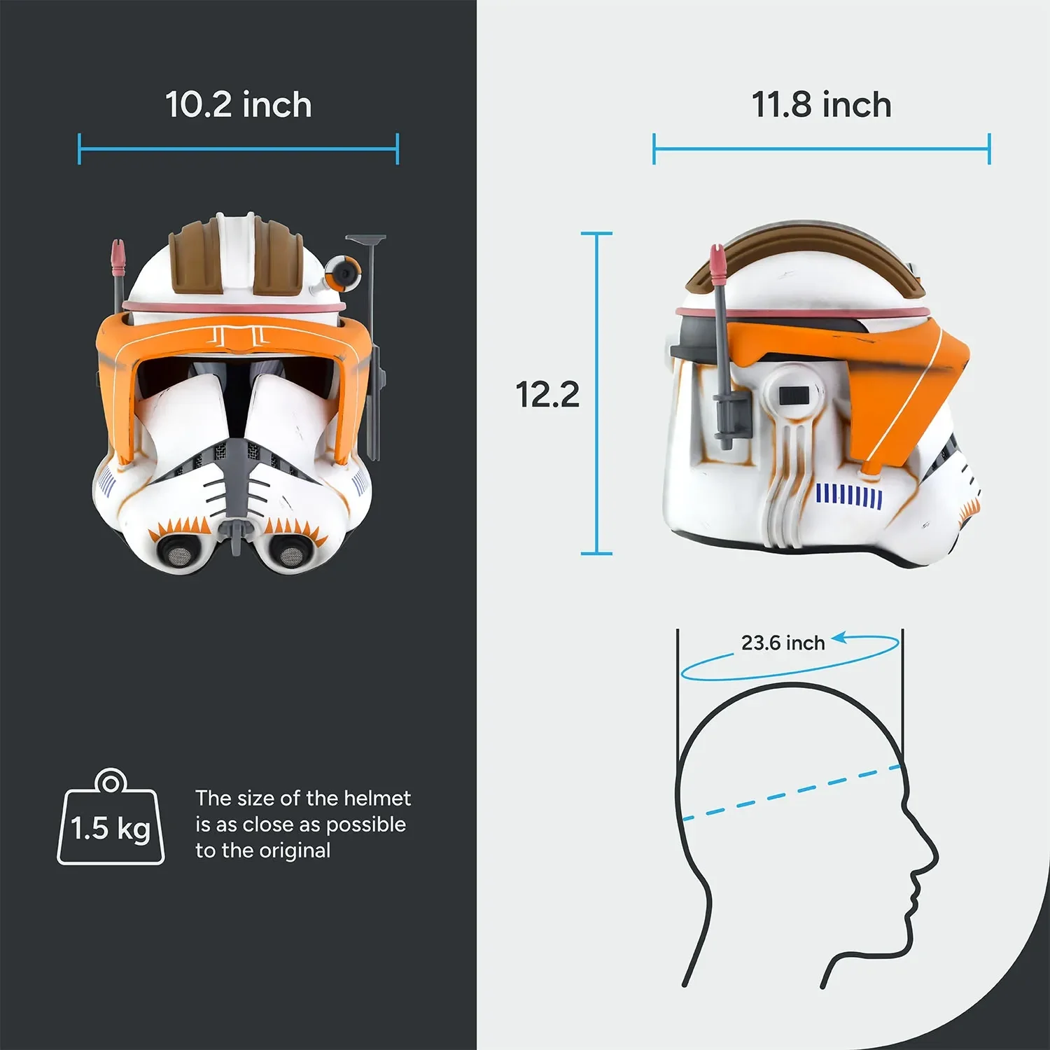 Commander Cody - Weathered Helmet - Image 14