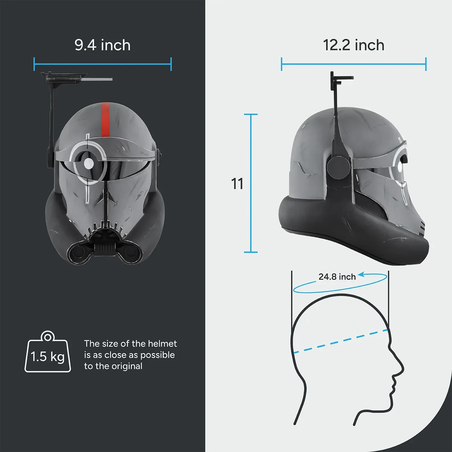 Crosshair Bad Batch Helmet New - Image 10