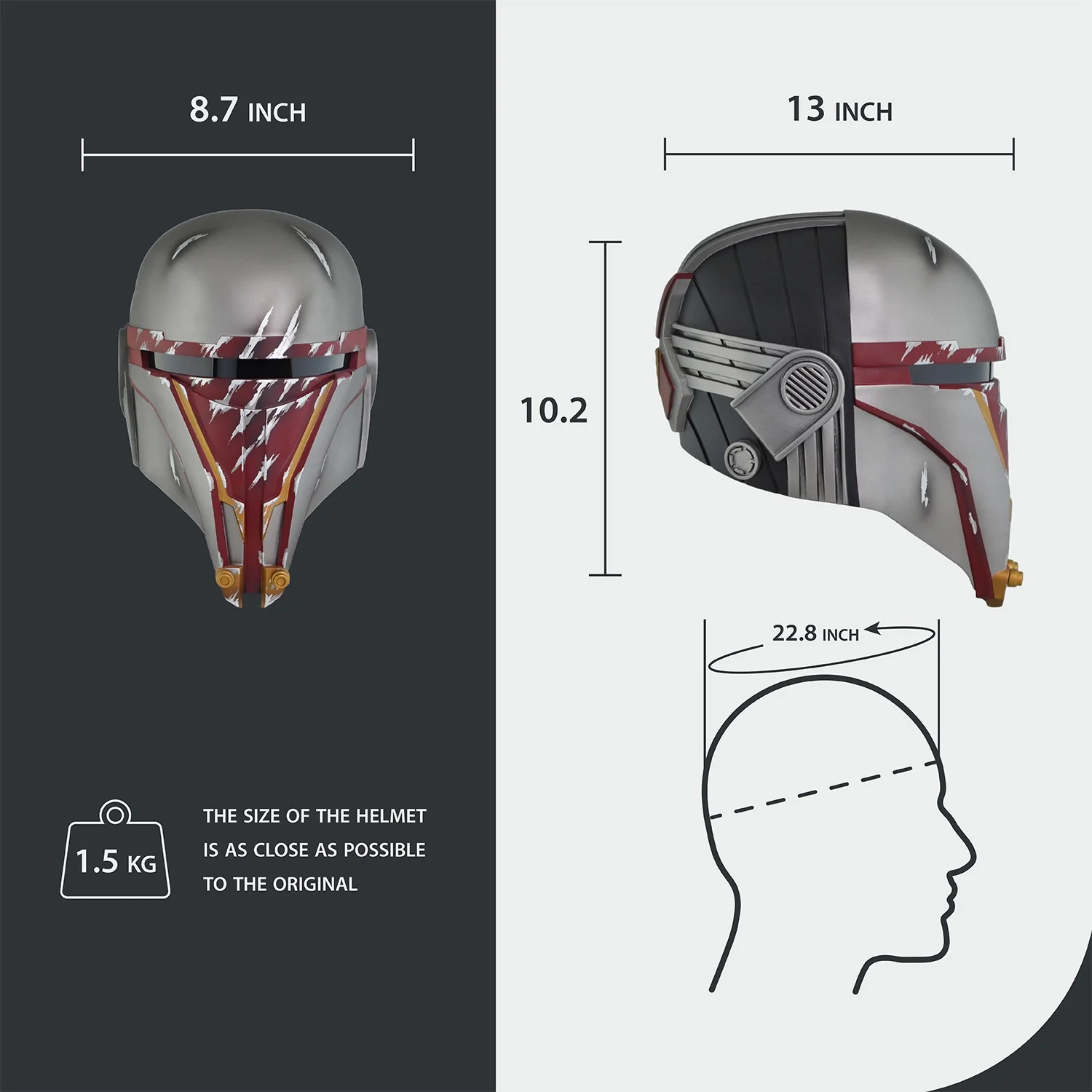 Darth Revan Helmet - Image 13
