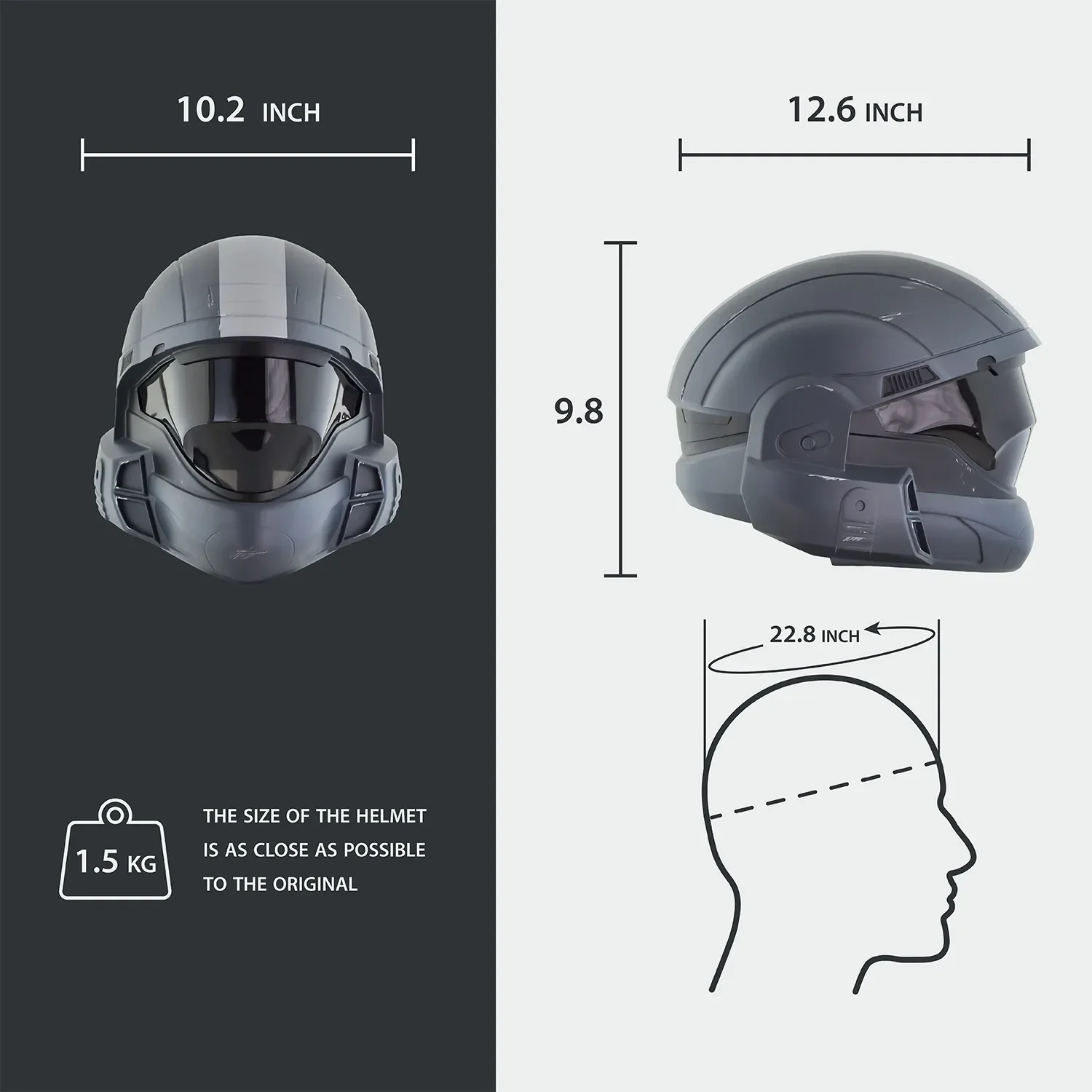 Helldivers 2 A-9 Helljumper Helmet - Image 14