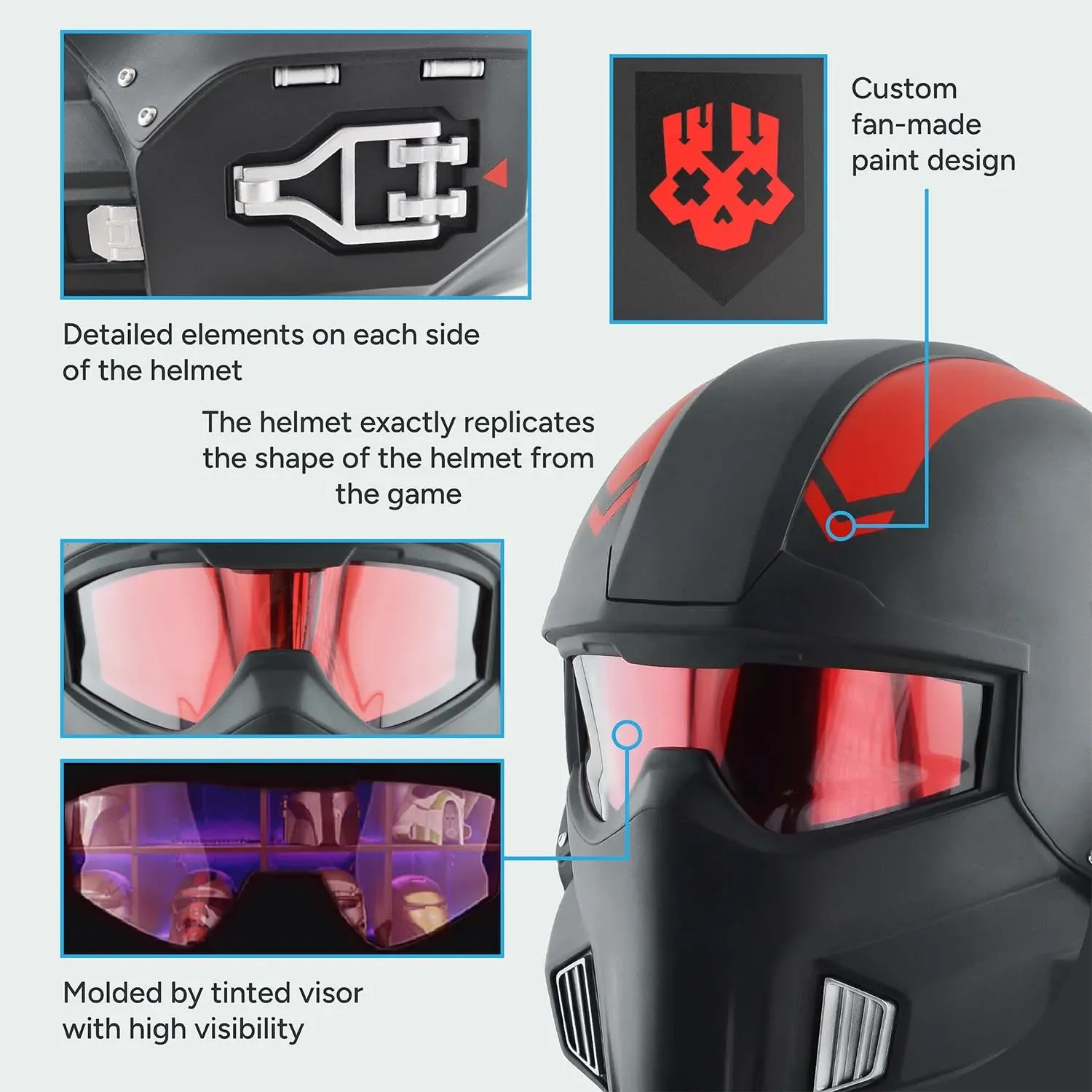 Helldivers 2 B-01 Helmet - Chaosdiver Classic - Image 8