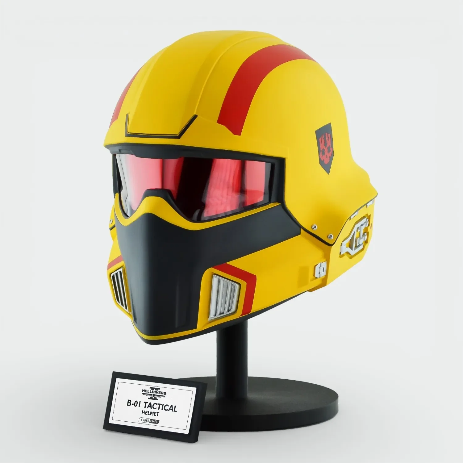 Helldivers 2 B-01 Helmet - Chaosdiver Gold Eagle
