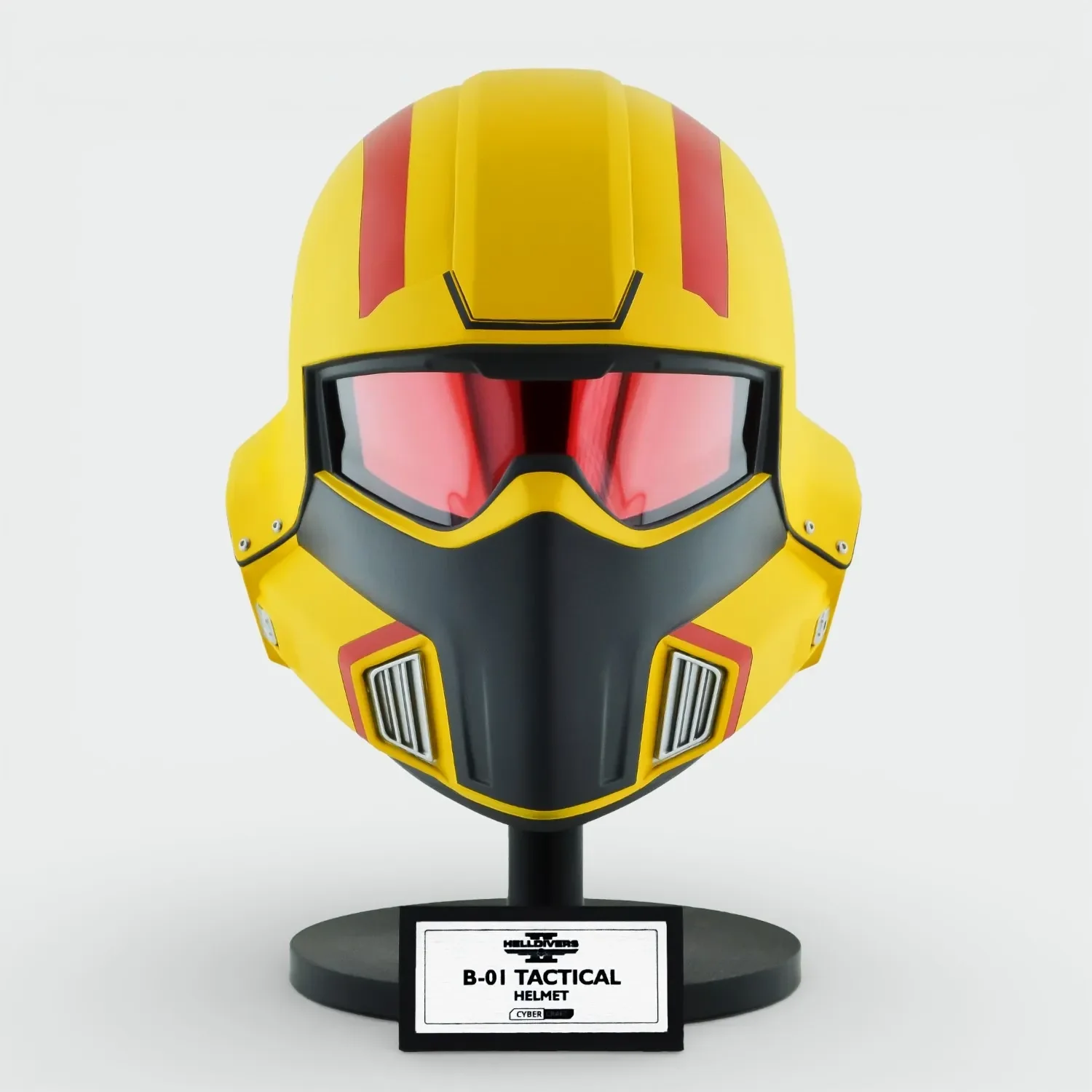 Helldivers 2 B-01 Helmet - Chaosdiver Gold Eagle - Image 3