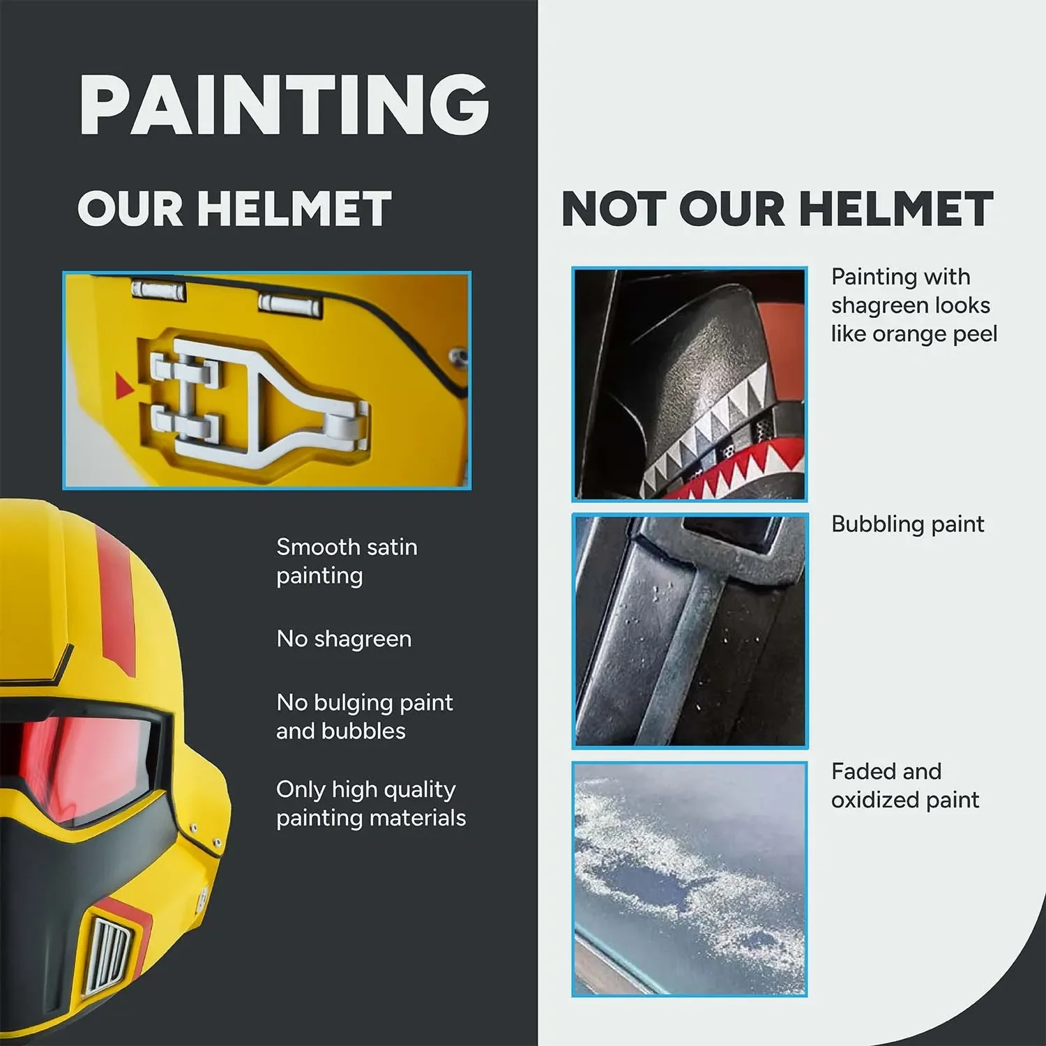 Helldivers 2 B-01 Helmet - Chaosdiver Gold Eagle - Image 8