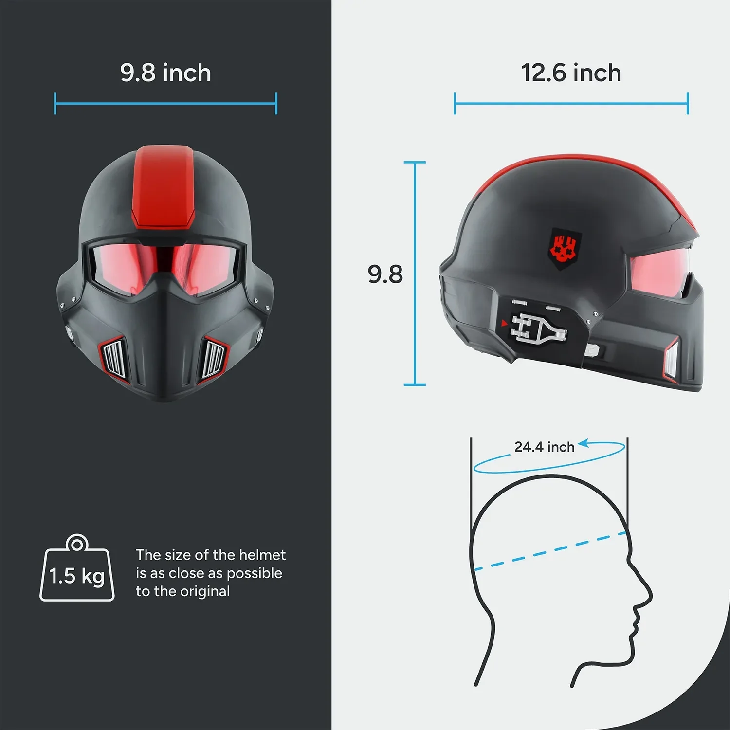 Helldivers 2 B-01 Helmet - Chaosdiver Middle Line - Image 13
