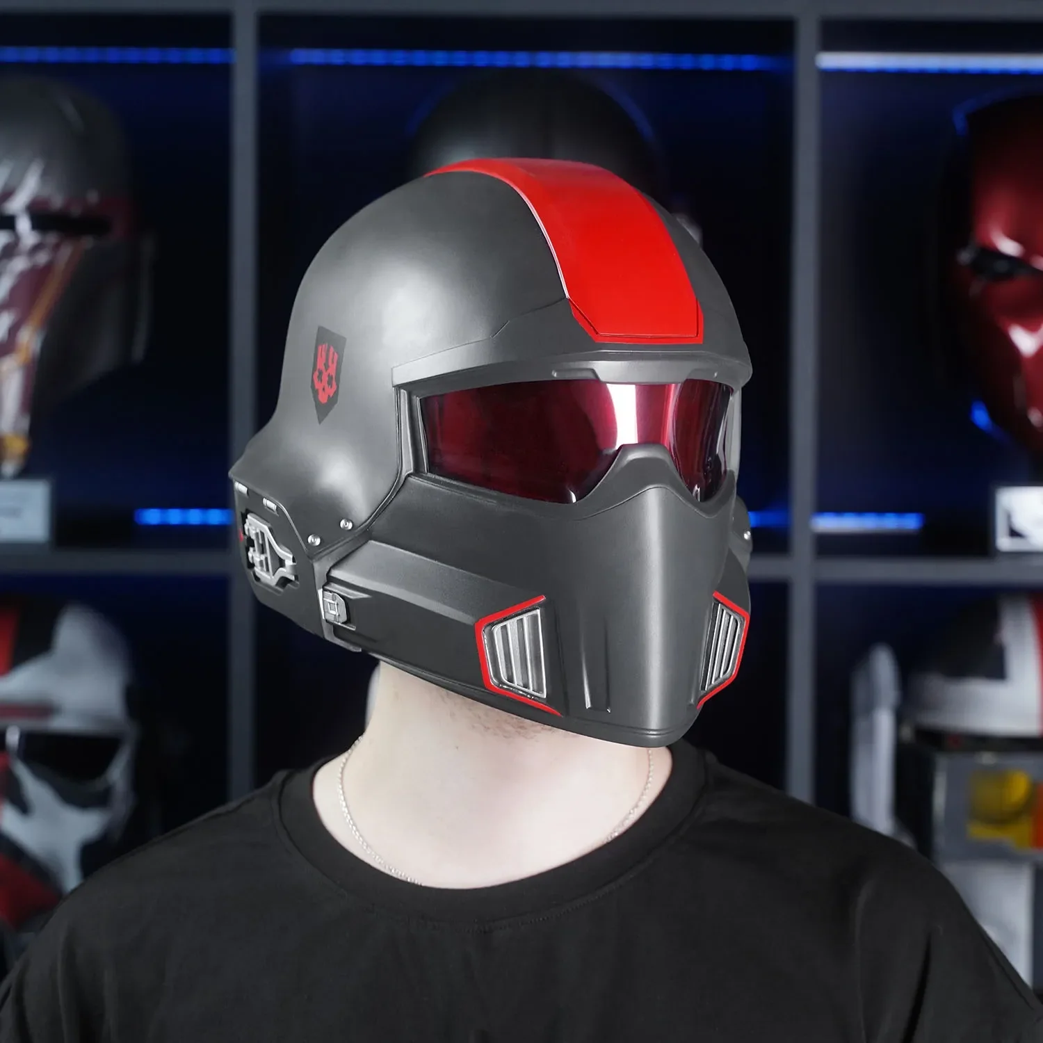 Helldivers 2 B-01 Helmet - Chaosdiver Middle Line - Image 2