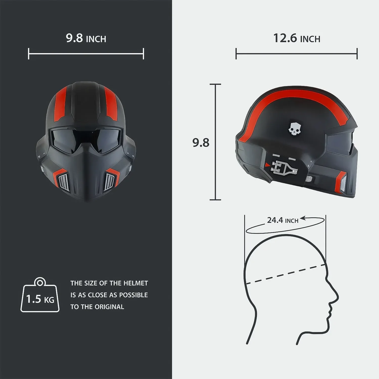Helldivers 2 B-01 Tactical - Red Helmet - Image 10