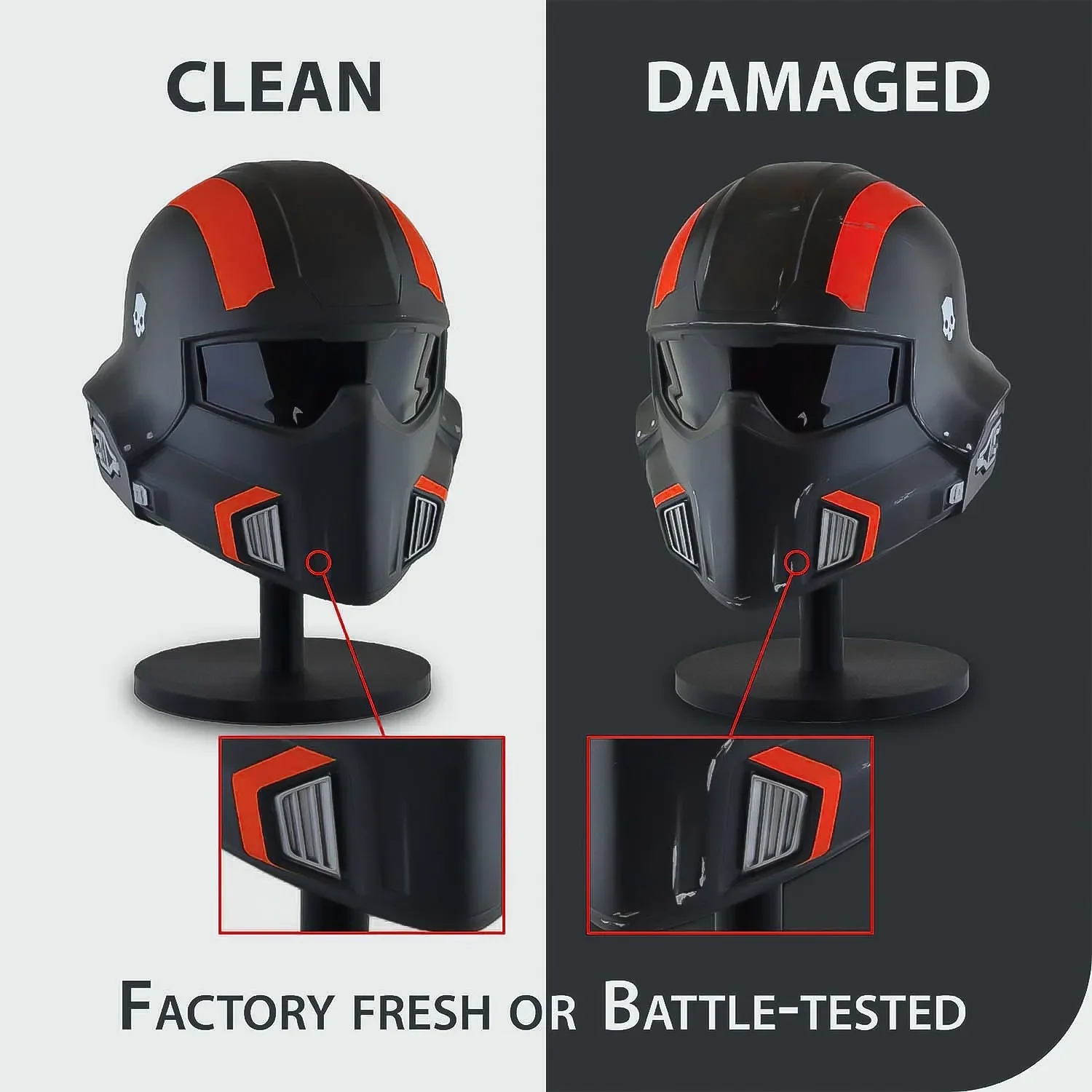 Helldivers 2 B-01 Tactical - Red Helmet - Image 11