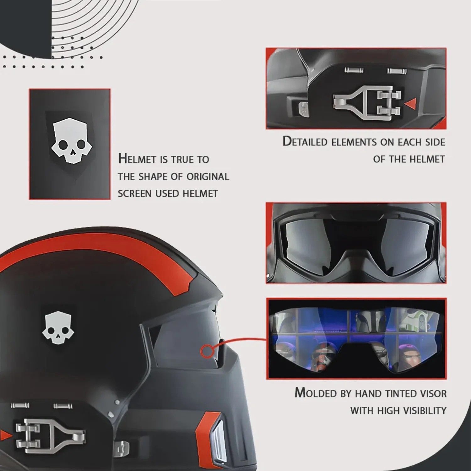Helldivers 2 B-01 Tactical - Red Helmet - Image 8