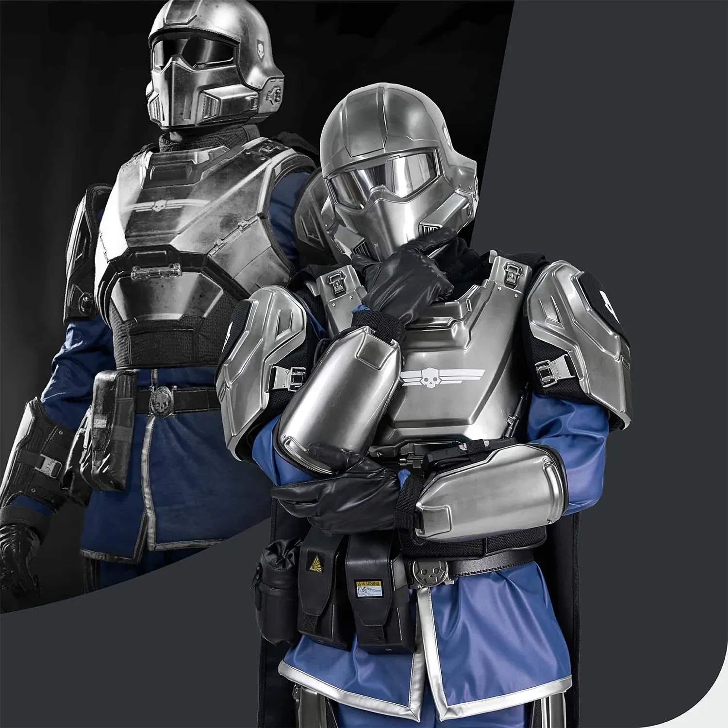 Helldivers 2 B-22 Model Citizen Costume - Image 3
