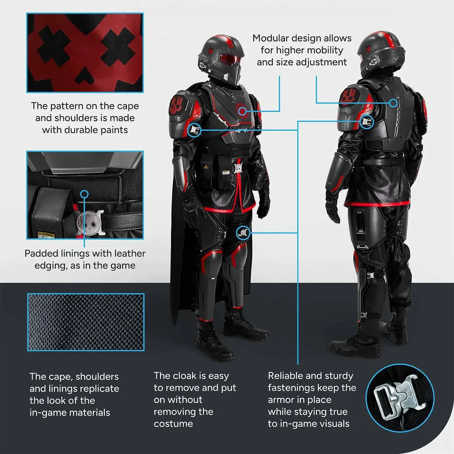 Helldivers 2 Chaosdiver Cosplay Costume - Image 4