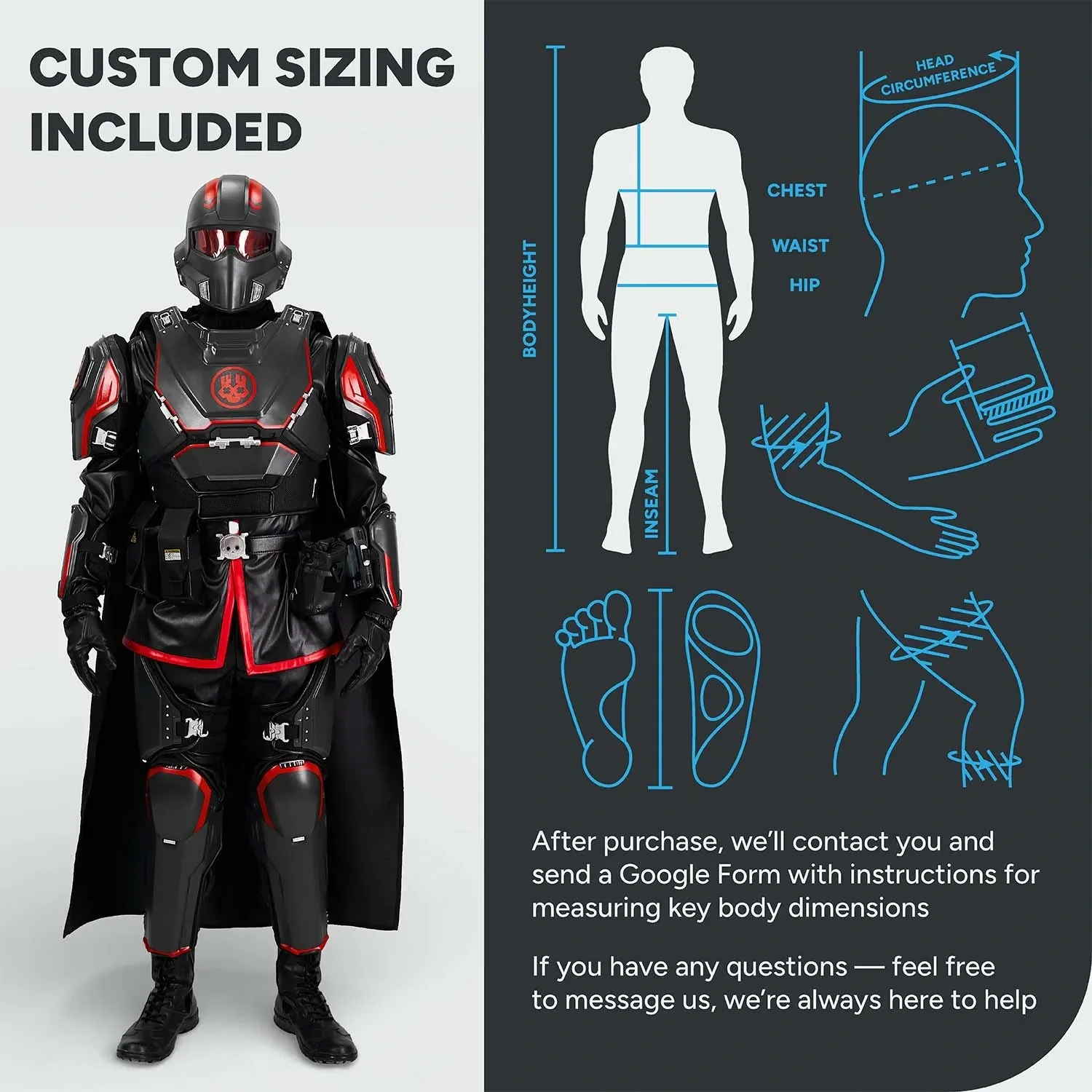 Helldivers 2 Chaosdiver Cosplay Costume - Image 8