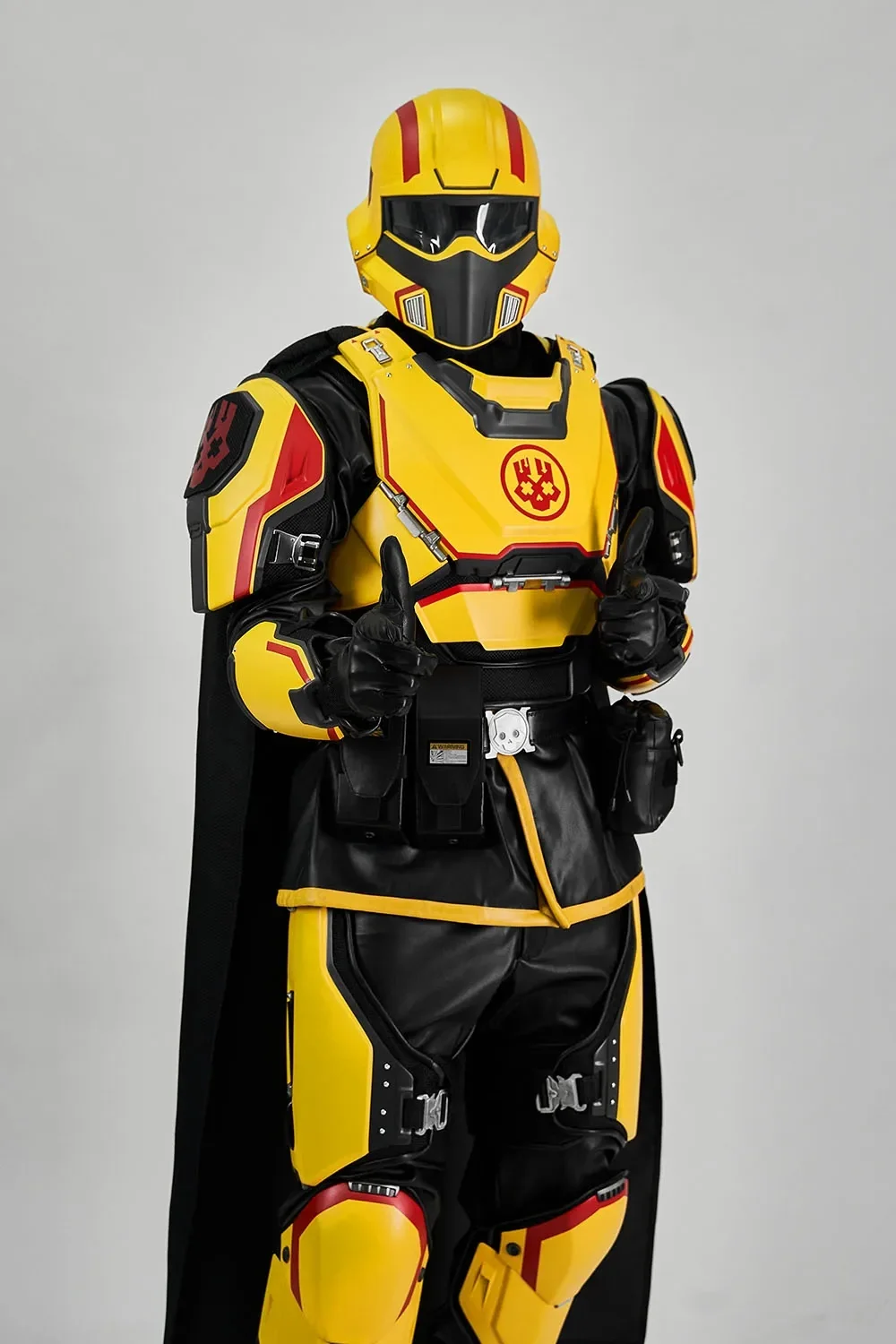 Helldivers 2 Chaosdiver Gold Eagle Cosplay Costume - Image 16