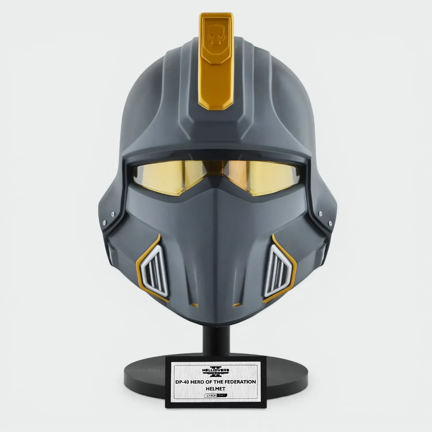 Helldivers 2 DP-40 Hero of The Federation Helmet - Image 3