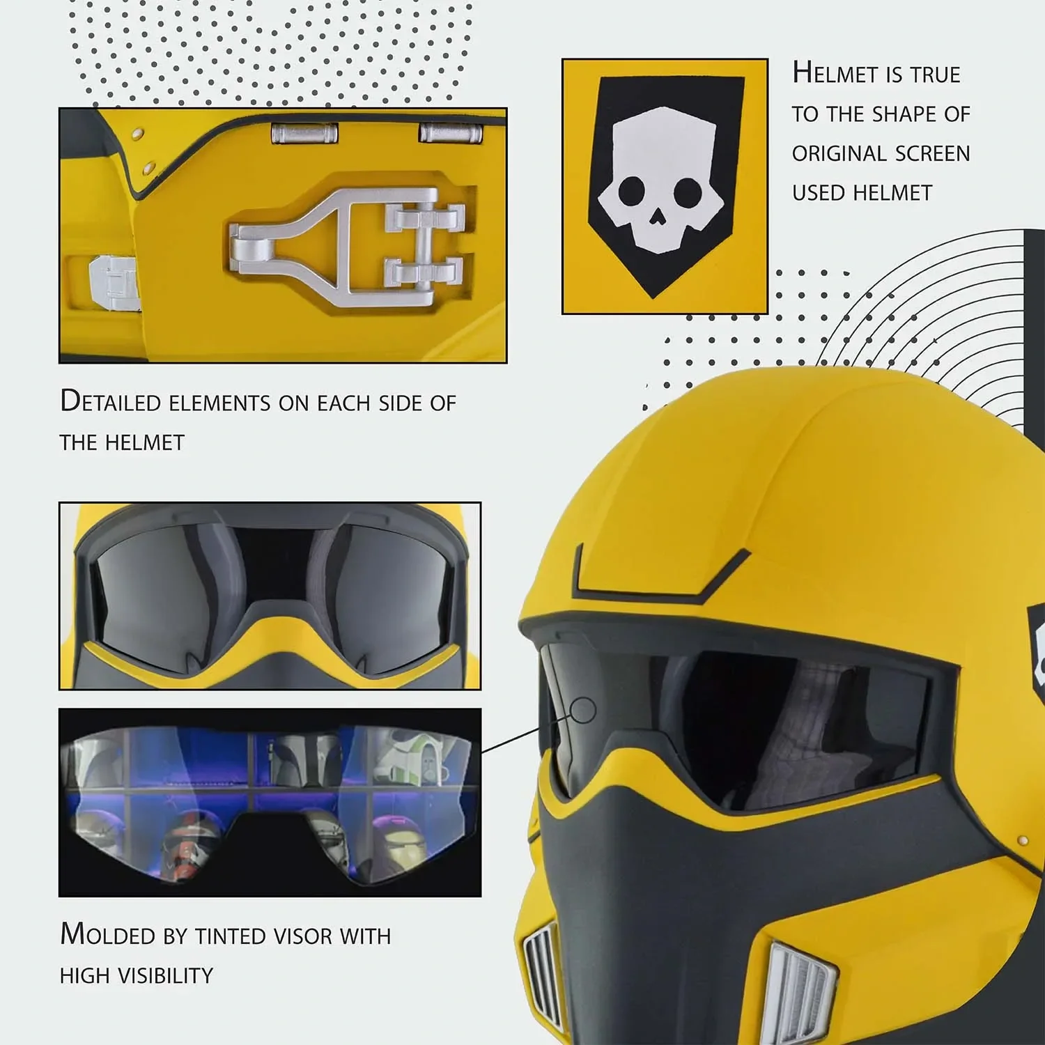 Helldivers 2 TR-40 Gold Eagle Helmet - Image 8