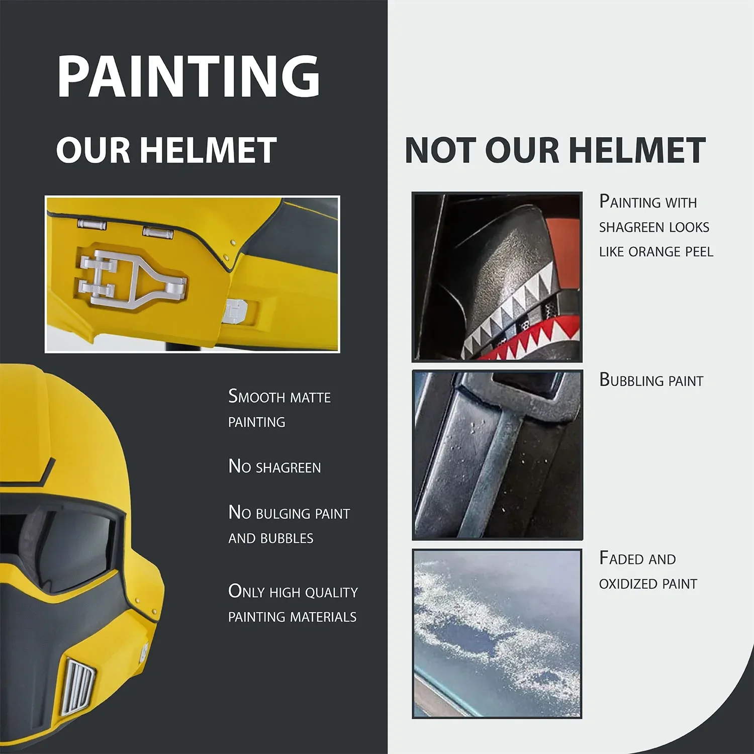 Helldivers 2 TR-40 Gold Eagle Helmet - Image 9